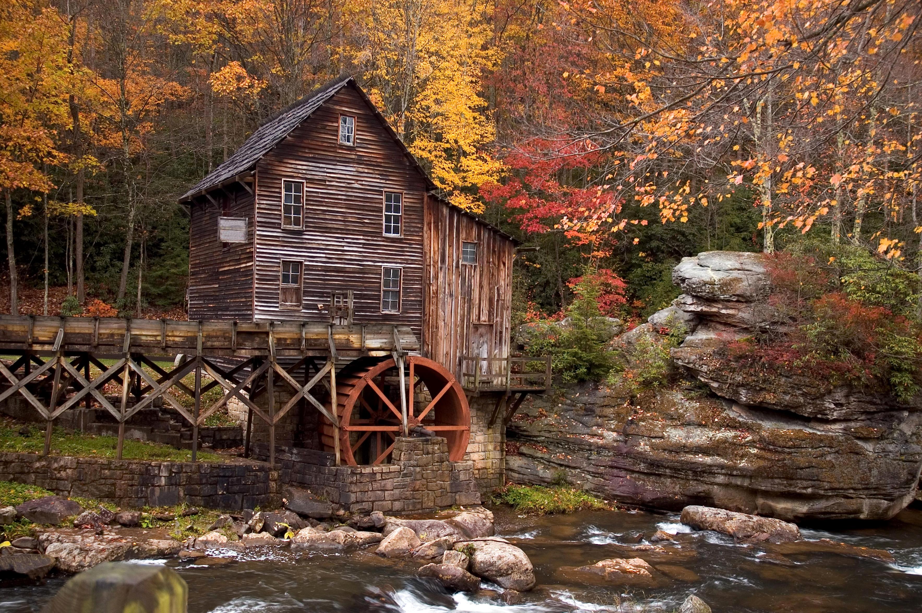 Glade Creek Mill Wallpapers Wallpaper Cave