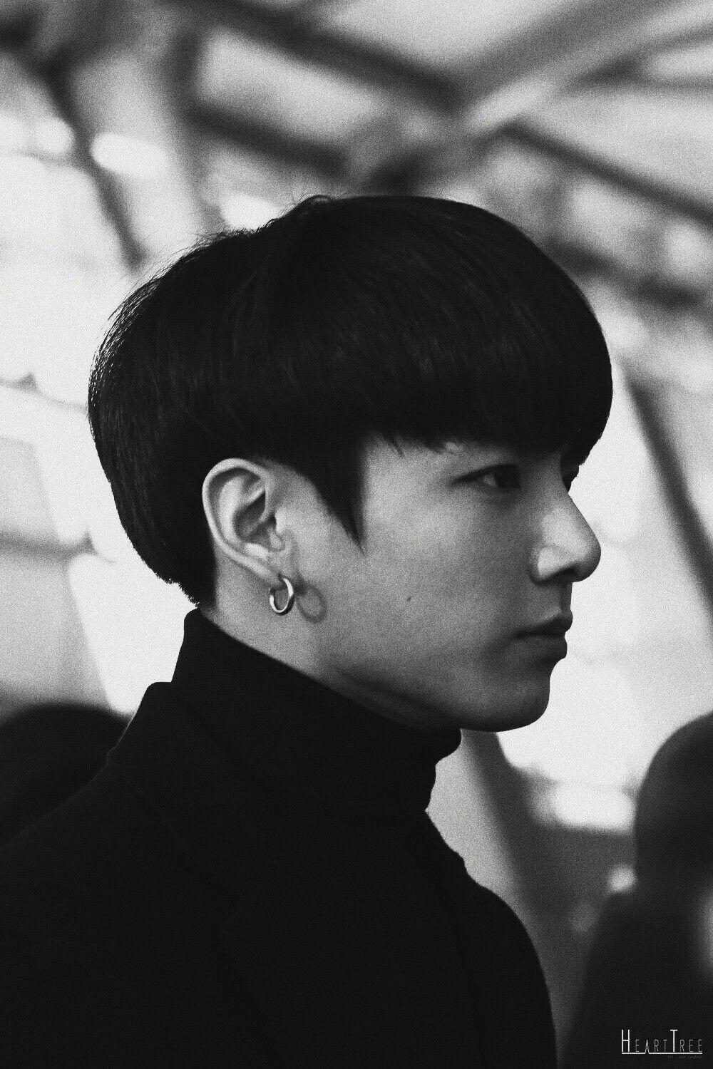 Jungkook Black And White Wallpapers Wallpaper Cave