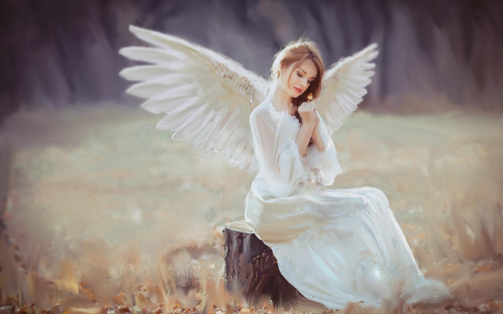 Angel Girl Wallpapers Wallpaper Cave