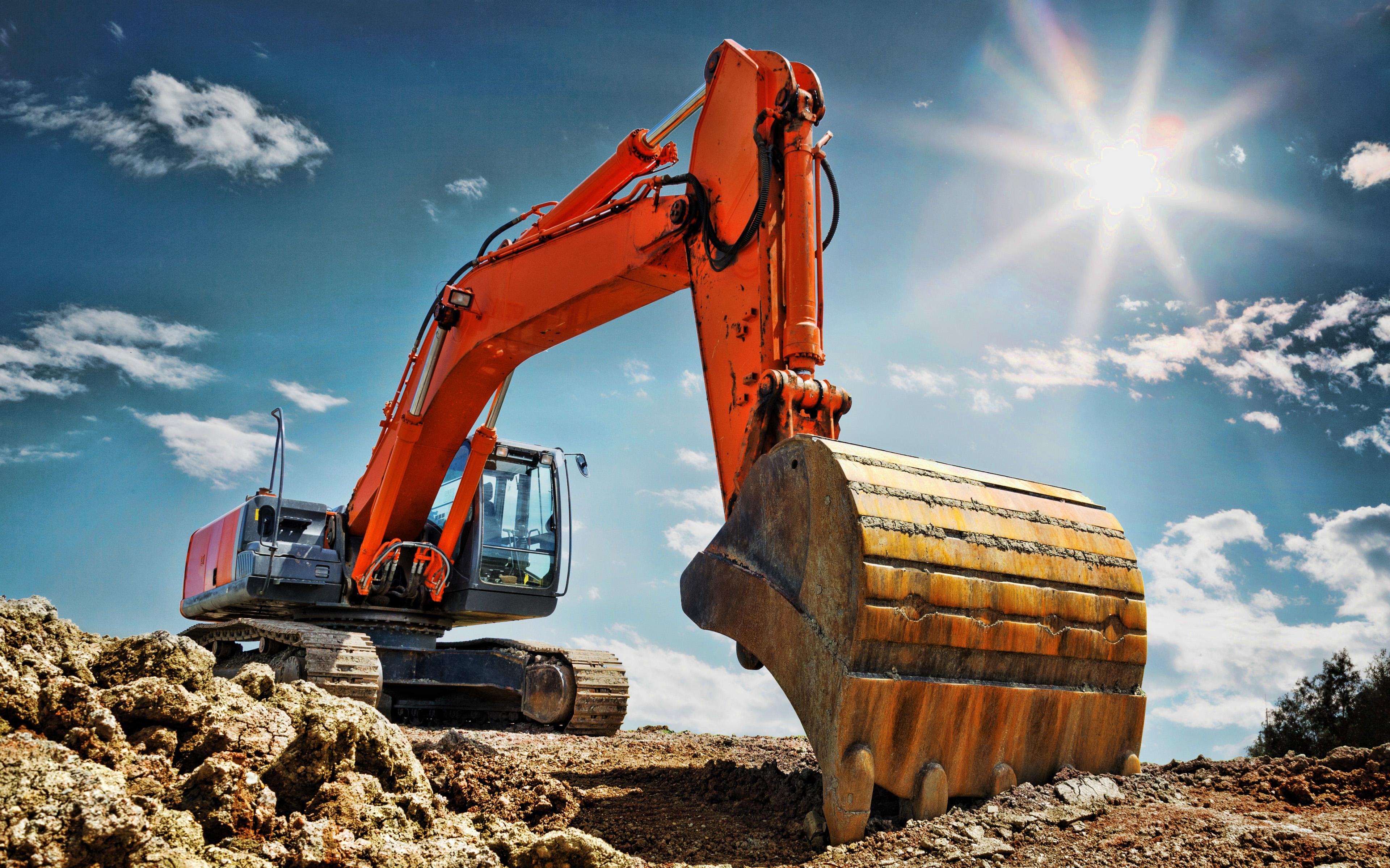 Excavator Wallpapers Wallpaper Cave