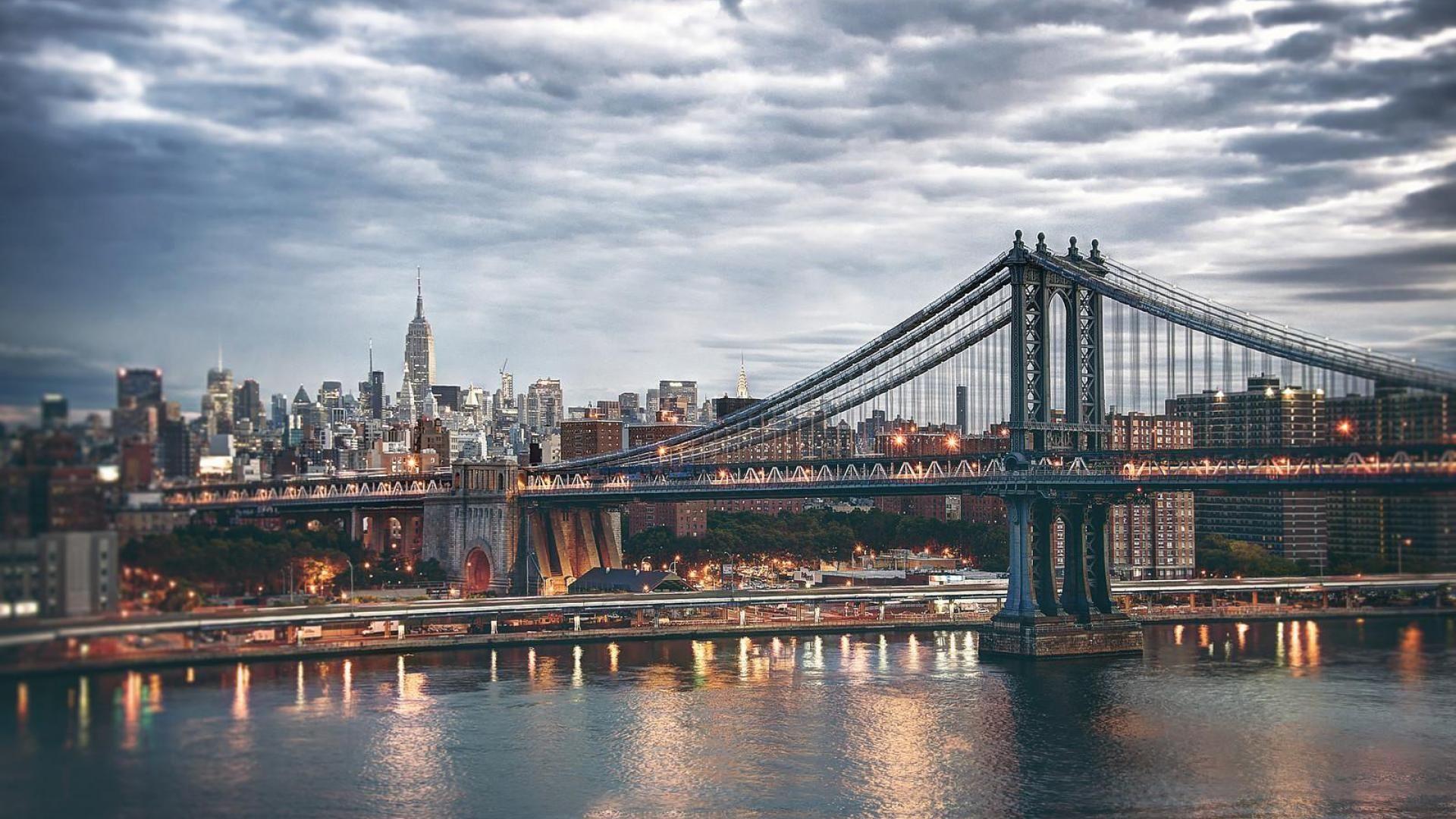New York City Manhattan Bridge Wallpapers Wallpaper Cave