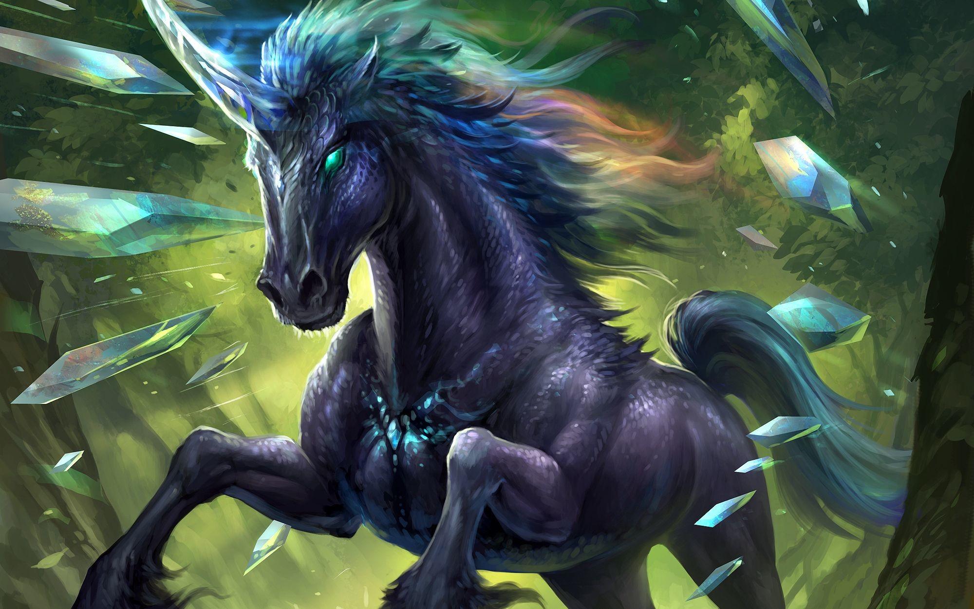 Fantasy Unicorn Wallpapers Wallpaper Cave
