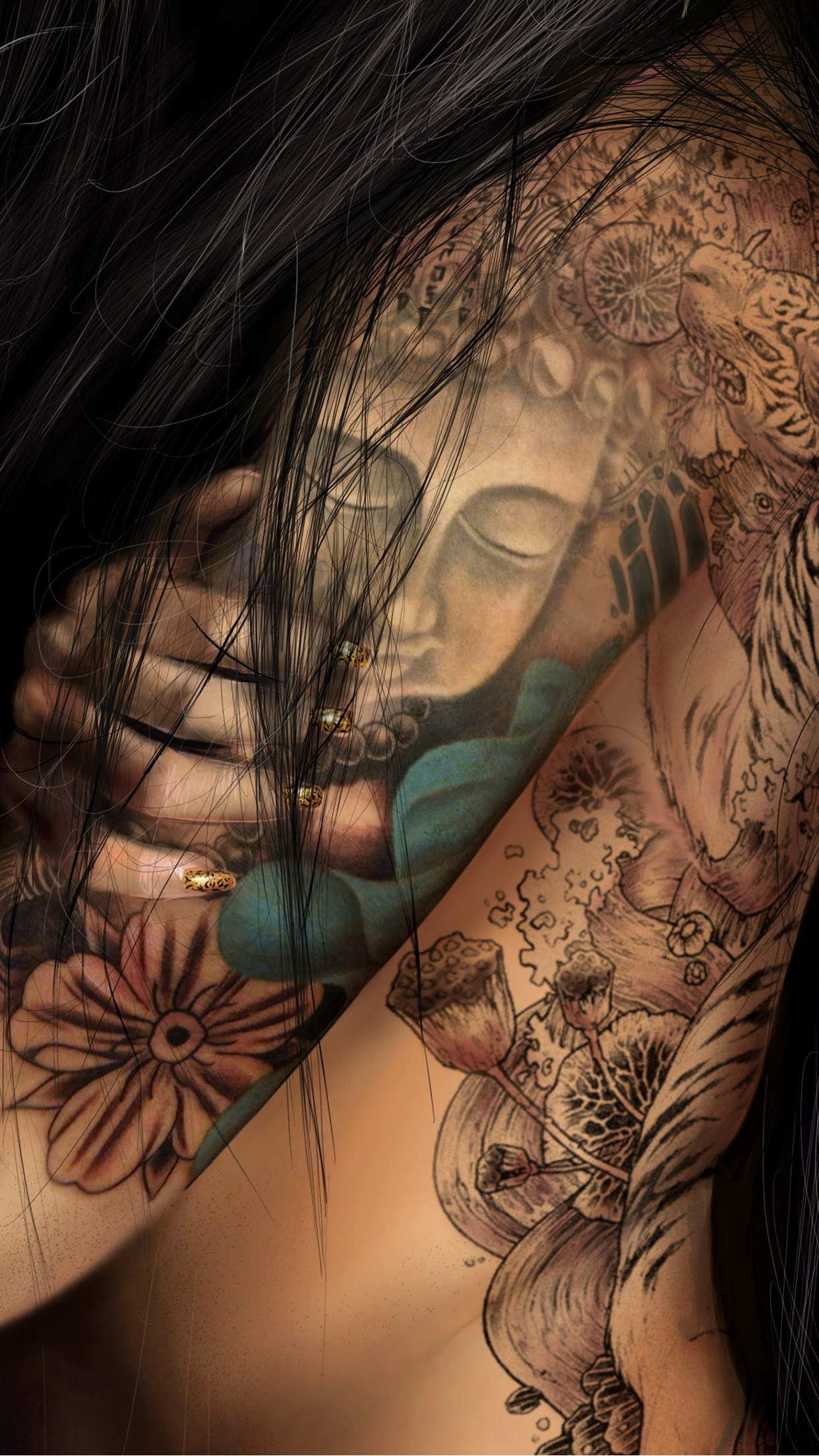iPhone 7 Tattoo Wallpapers Wallpaper Cave