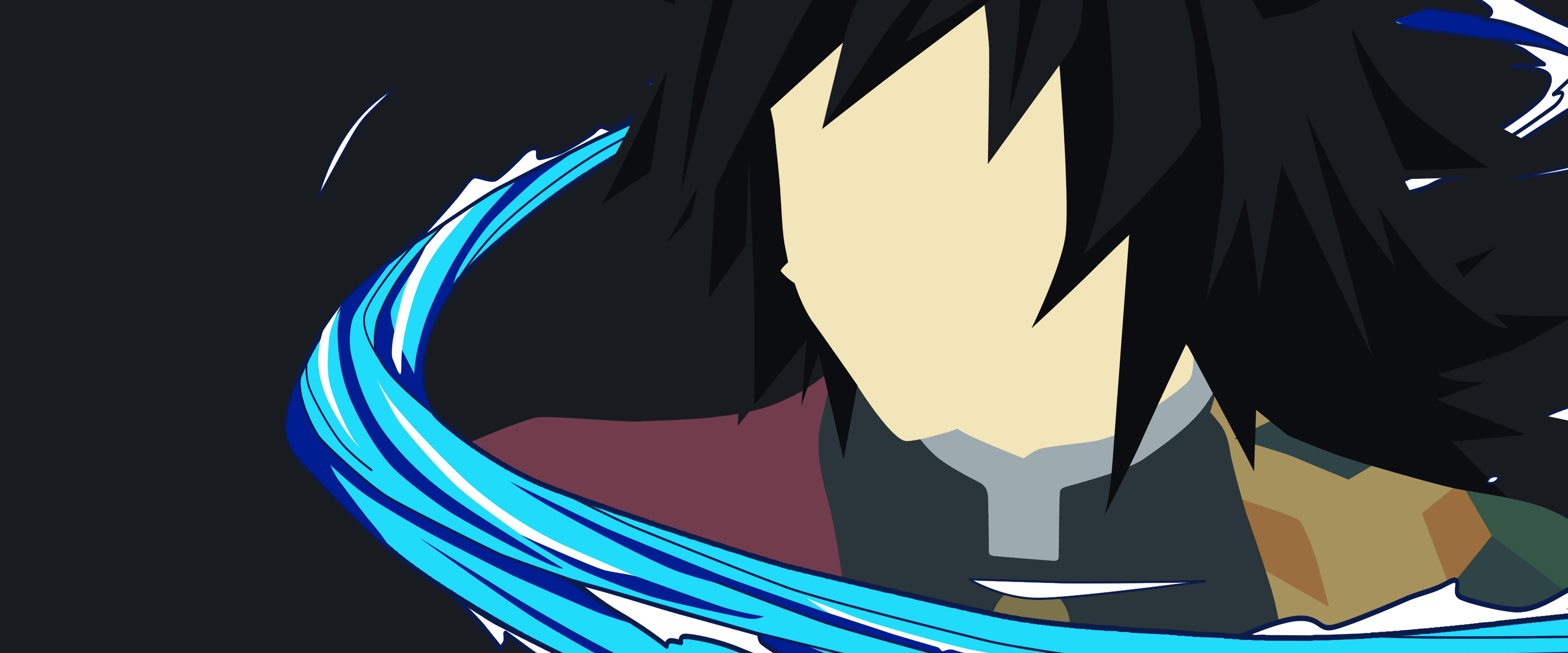Demon Slayer Minimalist Wallpapers Wallpaper Cave