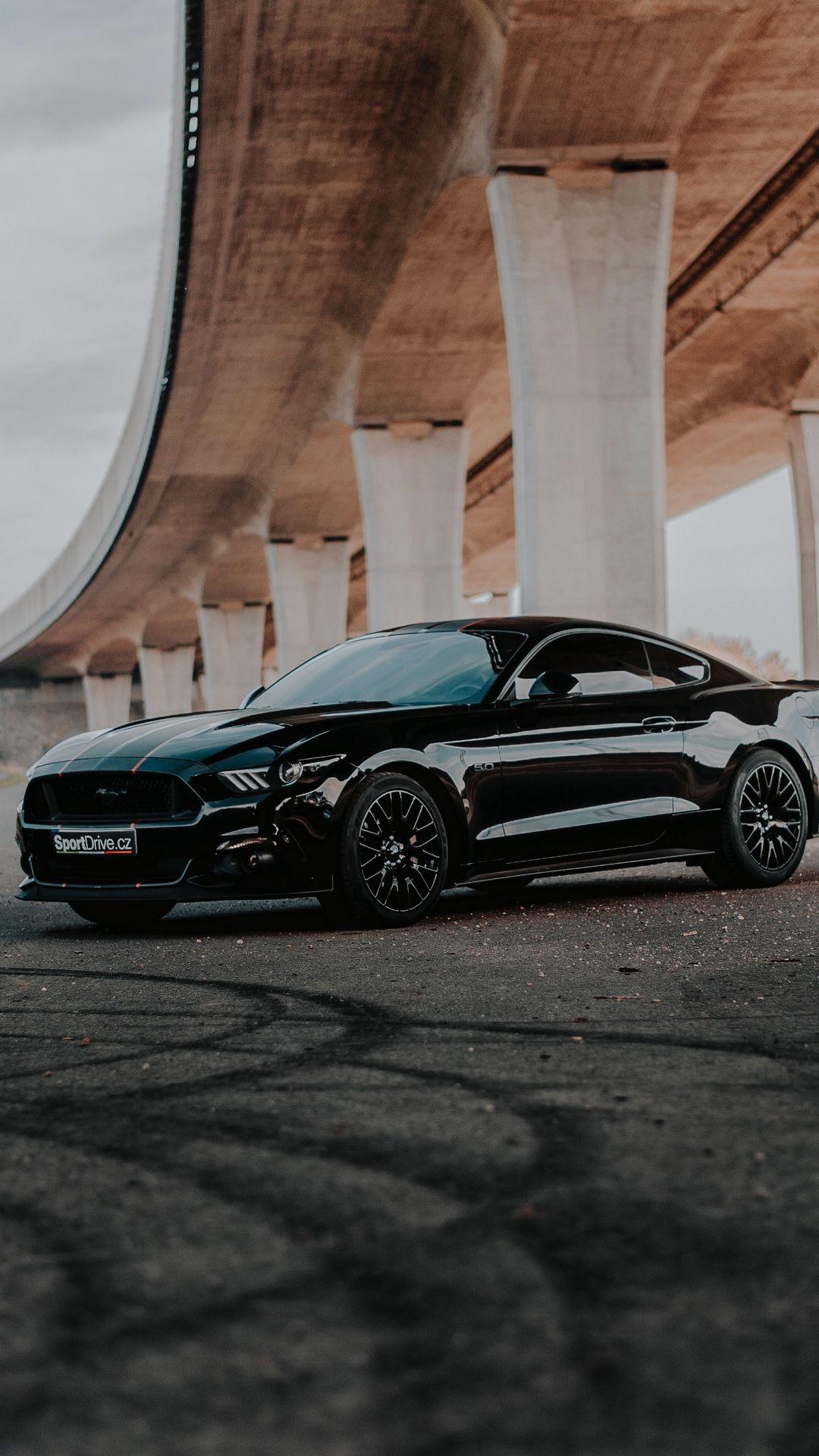 Black Mustang GT iPhone Wallpapers Wallpaper Cave