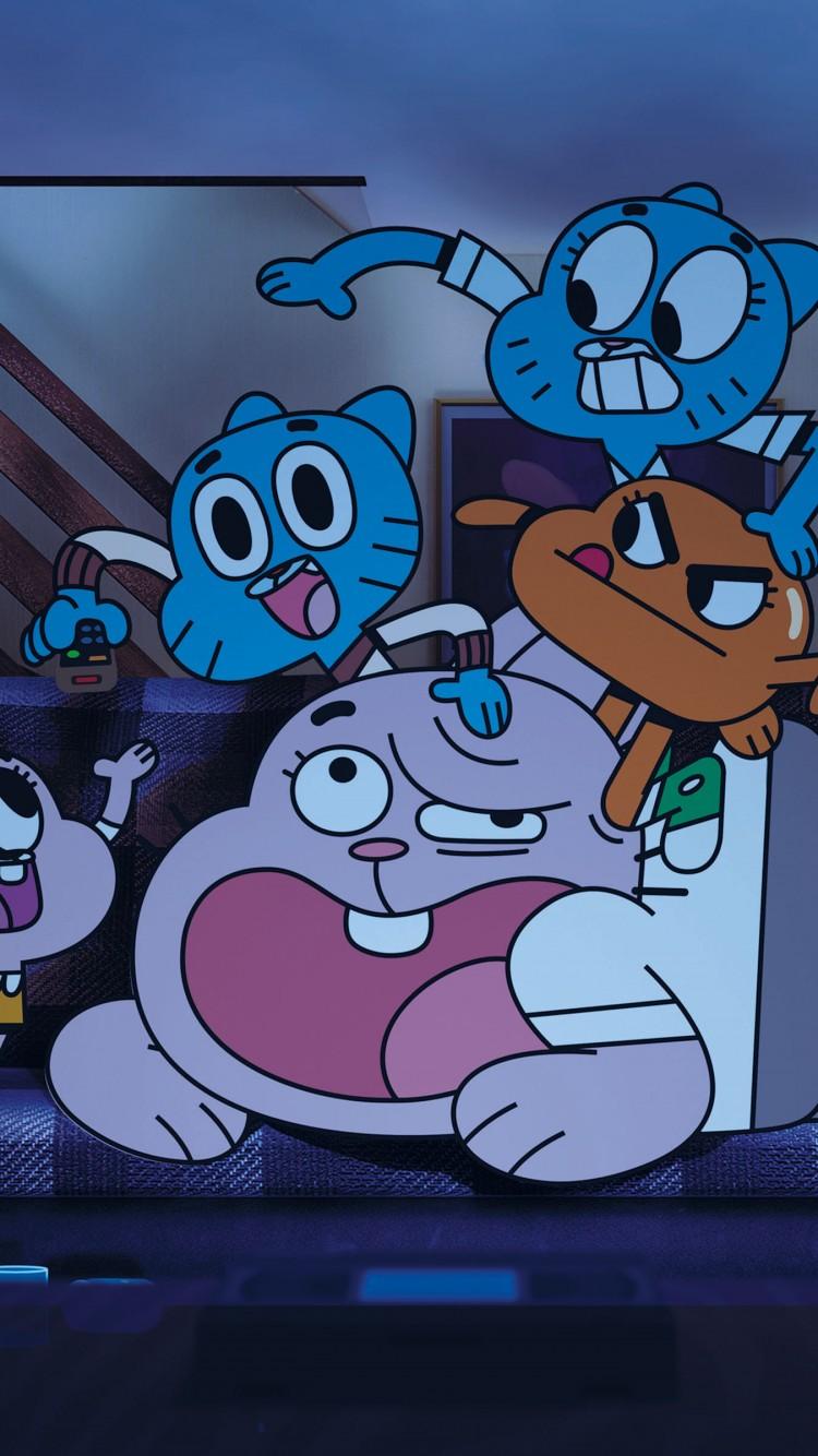 The Amazing World Of Gumball Phone Wallpapers Wallpaper Cave