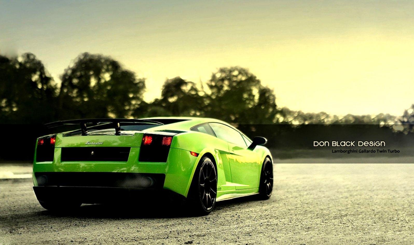 Green Sports Car Wallpapers Wallpaper Cave