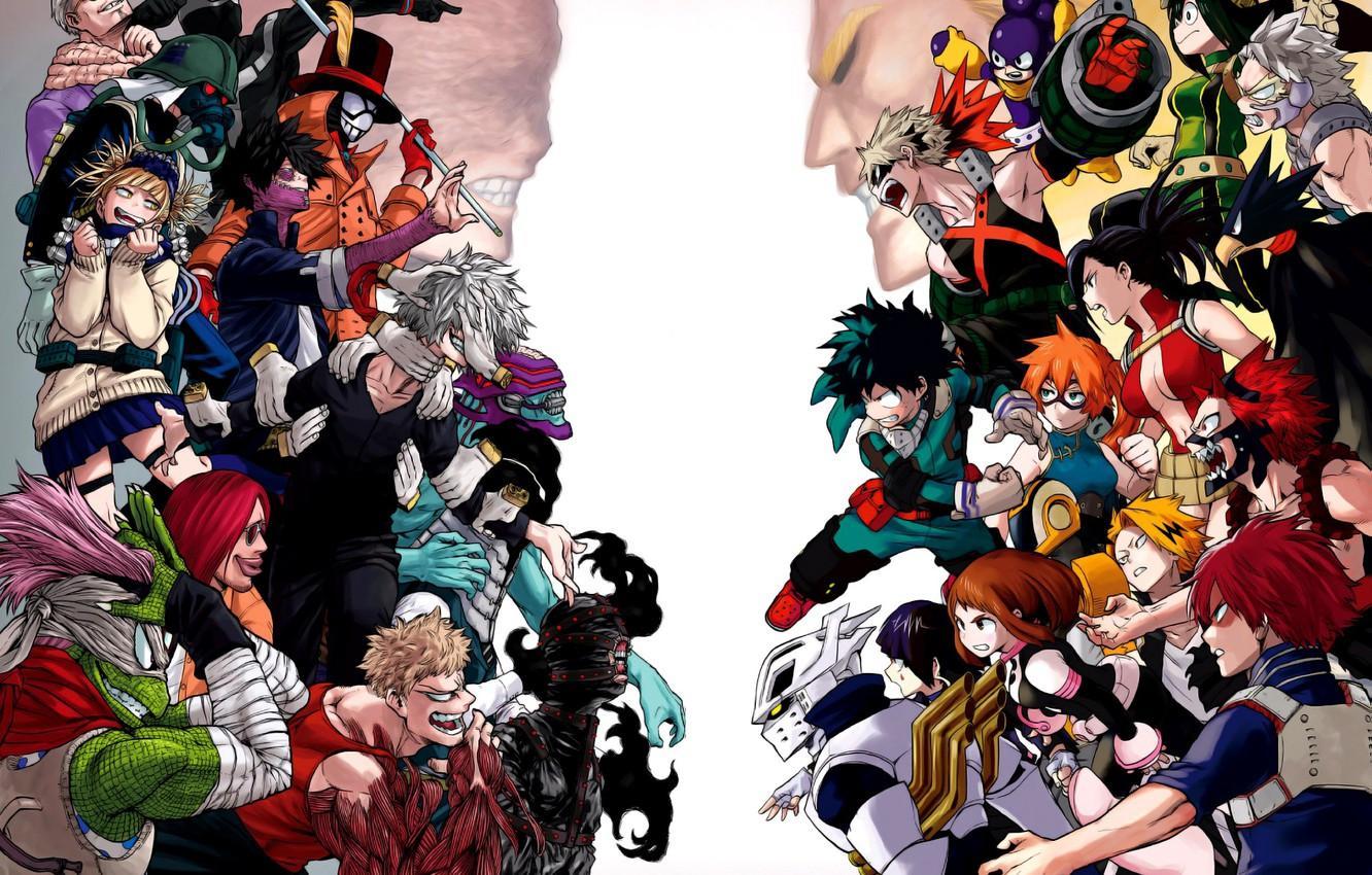 45+ My Hero Academia Villains Wallpaper PNG