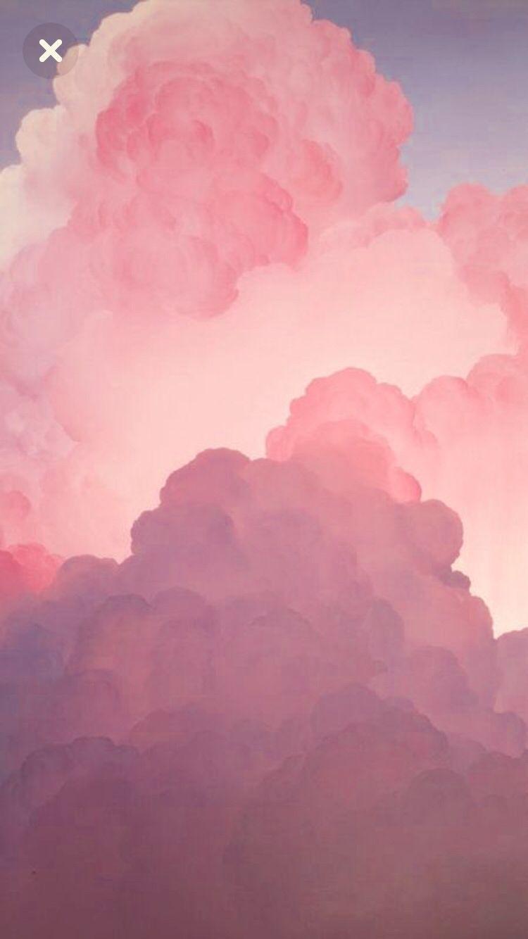 Aesthetic Pink Clouds Wallpaper Desktop Parketis