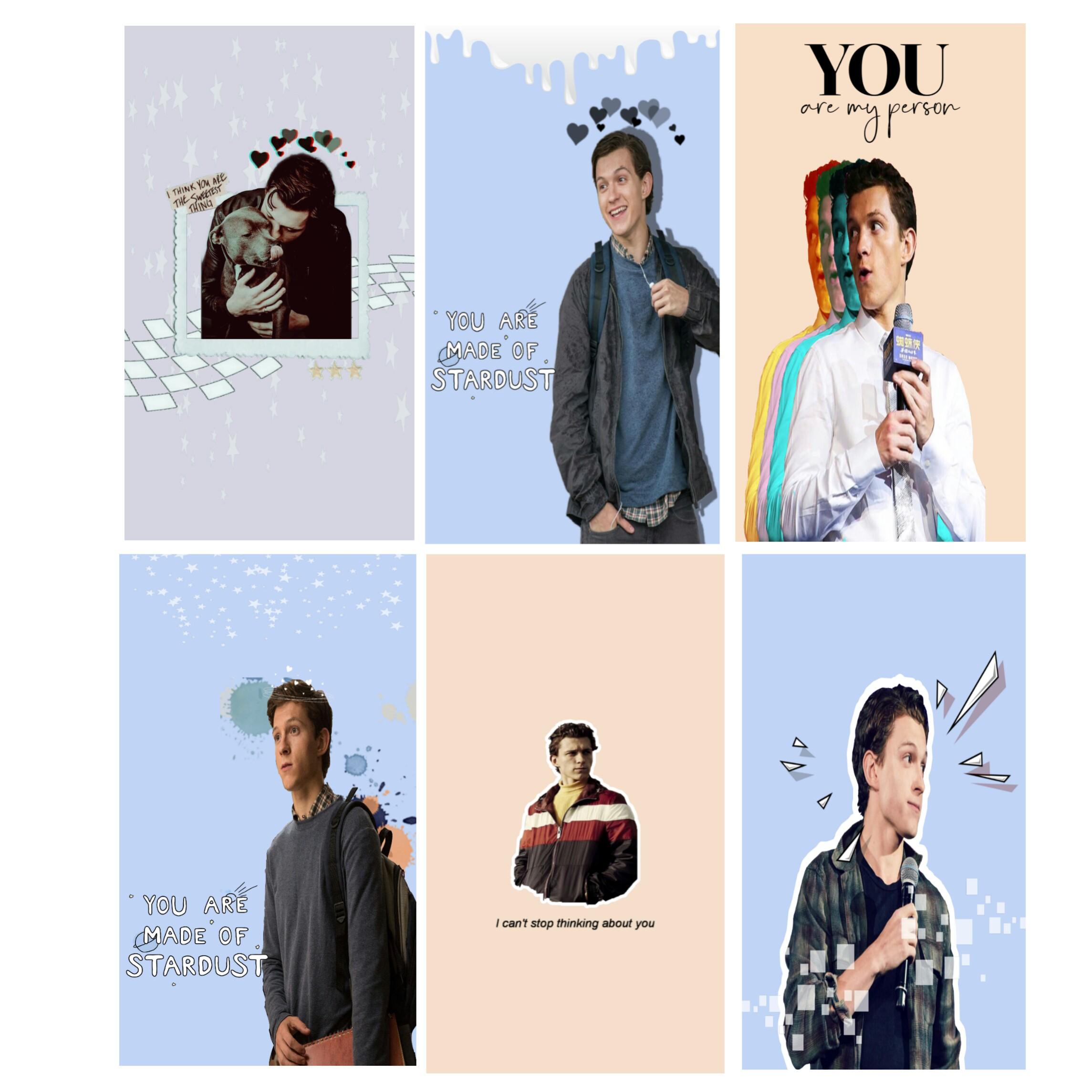 Tom Holland Collage Aesthetic