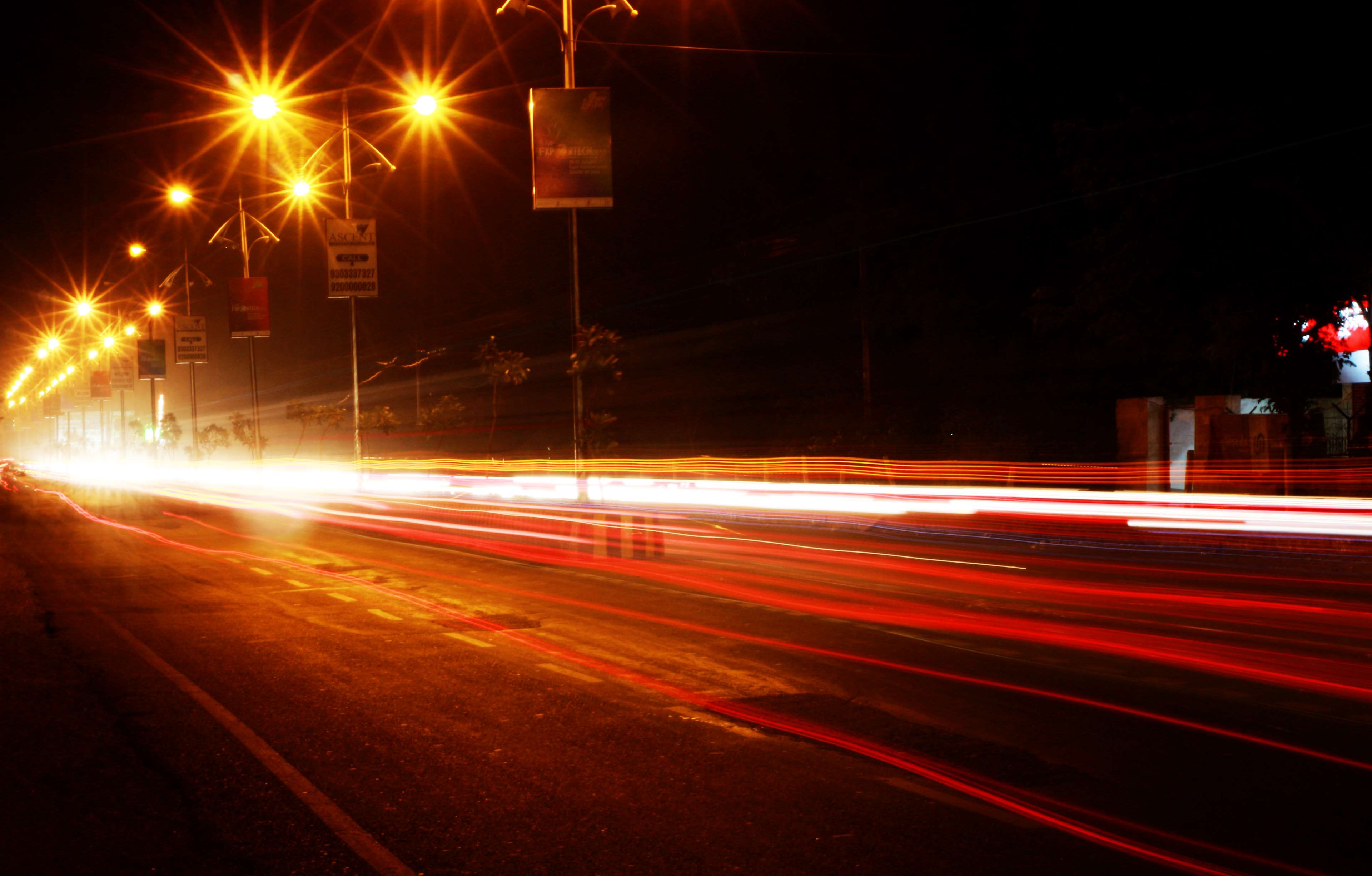 Car Light Trails Wallpapers Wallpaper Cave