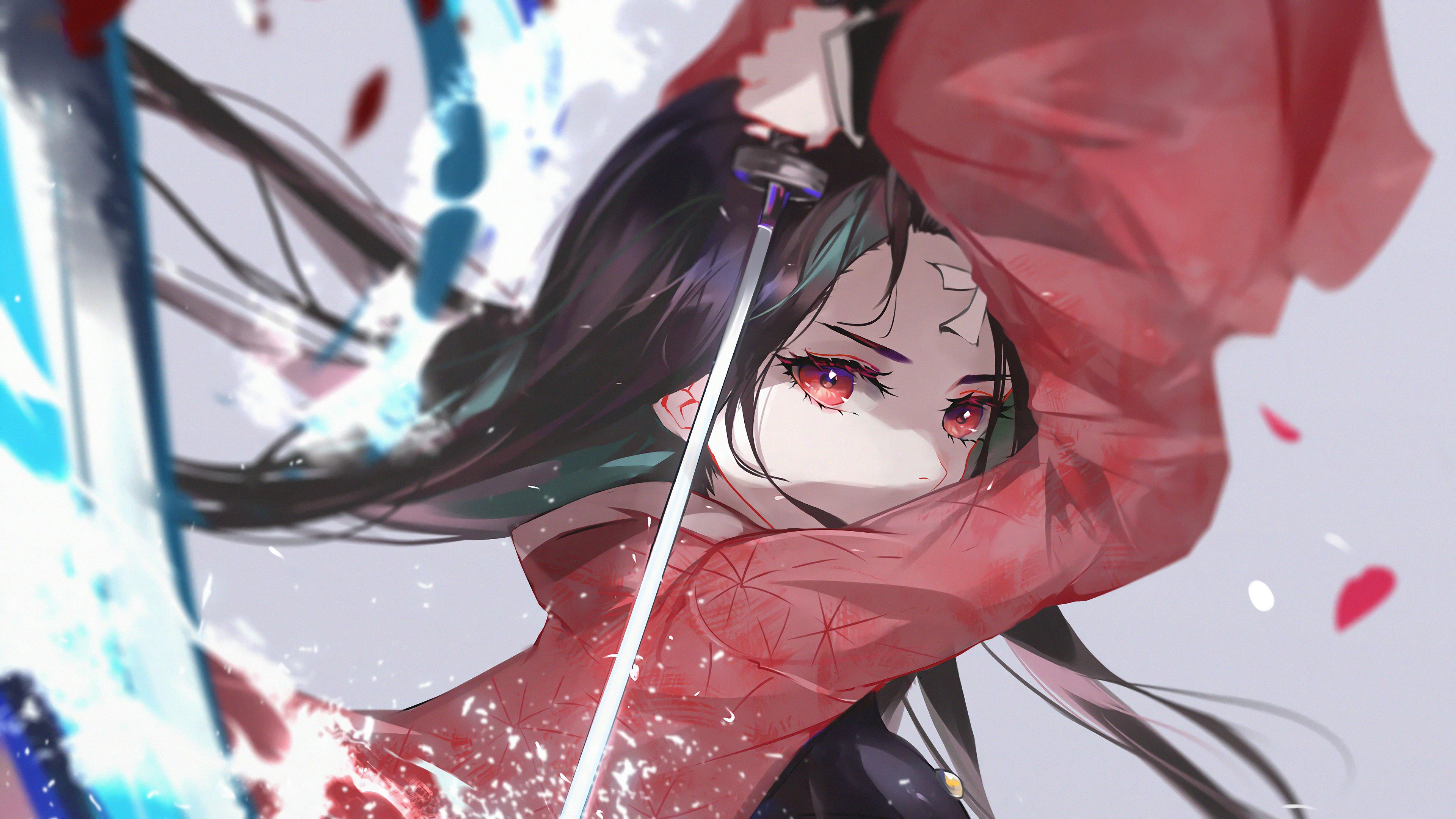 Nezuko Kamado 4K Art Wallpapers Wallpaper Cave