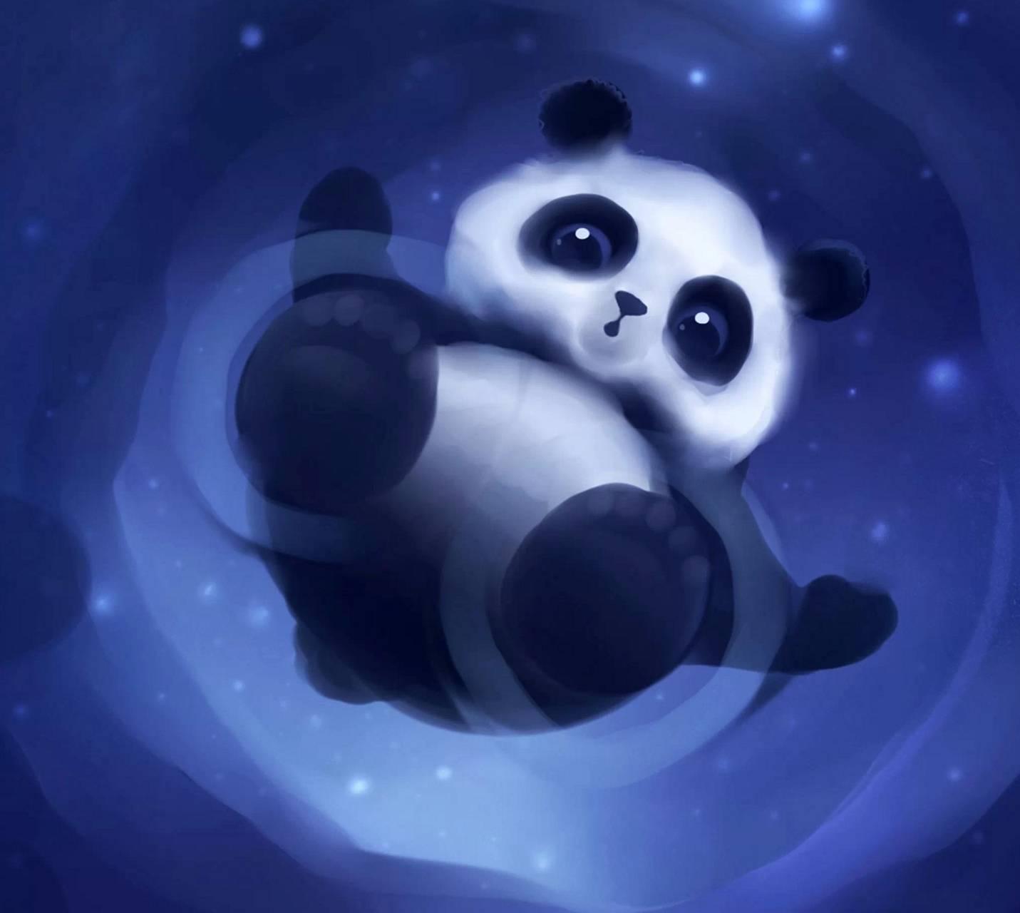 Galaxy Panda Wallpapers Wallpaper Cave