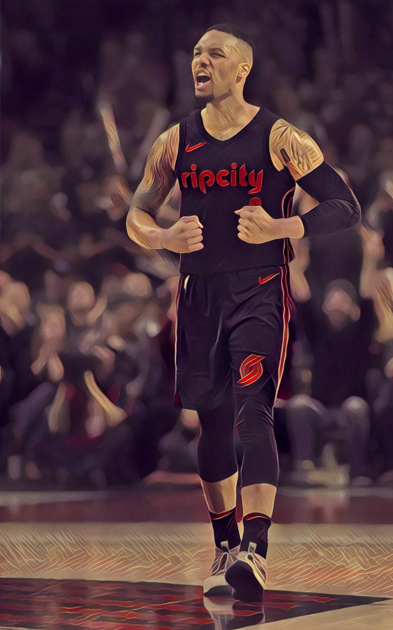 Damian Lillard Wallpaper Phone Damian Lillard Phone Wallpapers