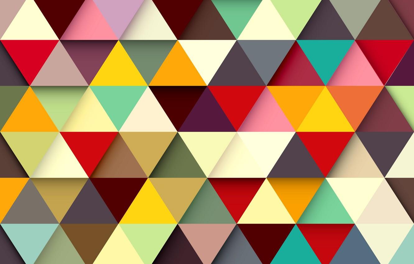 Colorful Triangles Wallpapers Wallpaper Cave