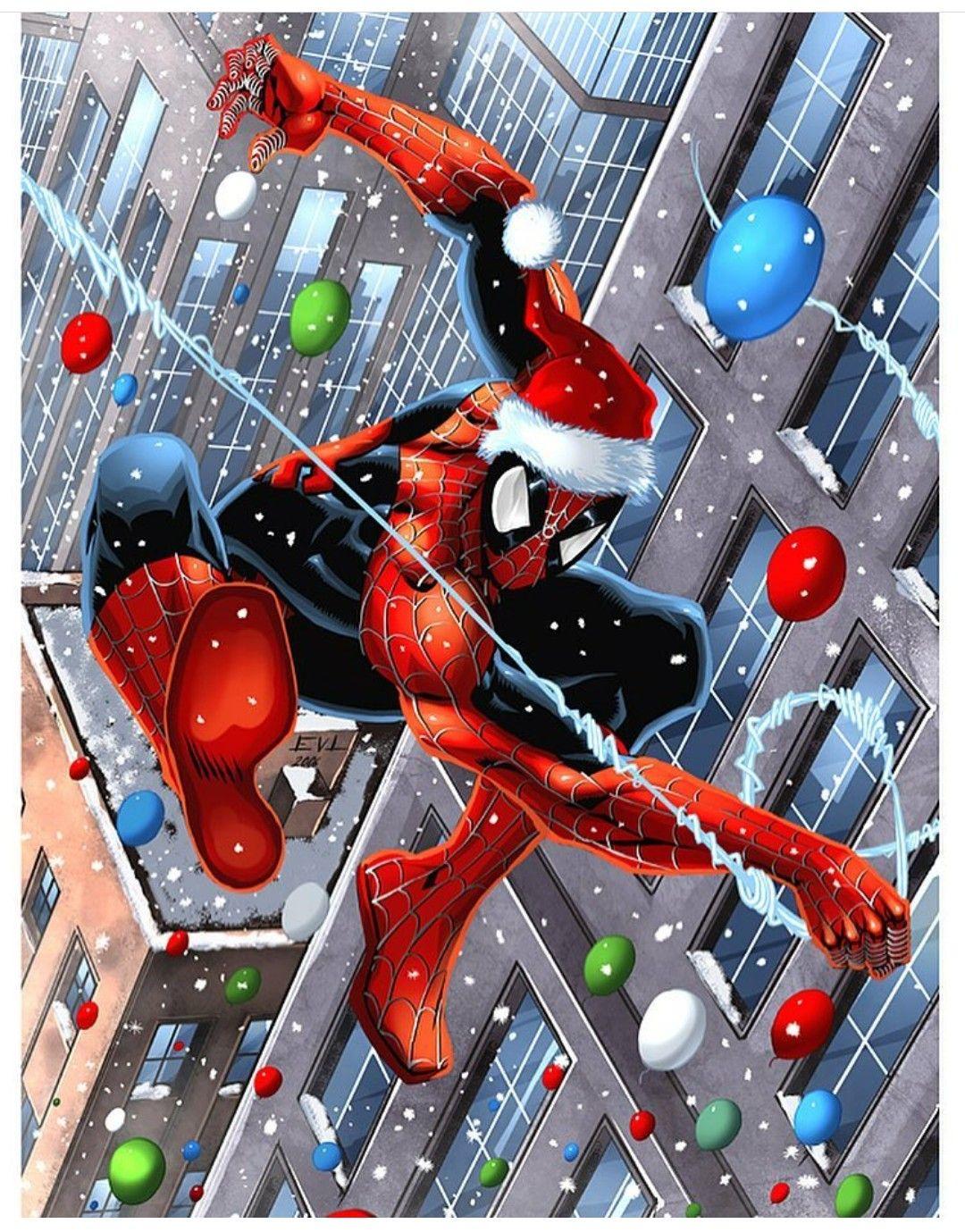 Christmas SpiderMan Wallpapers Wallpaper Cave