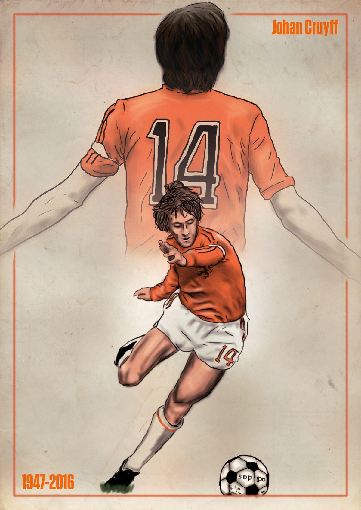 Johan Cruyff Football Total Wallpapers Wallpaper Cave