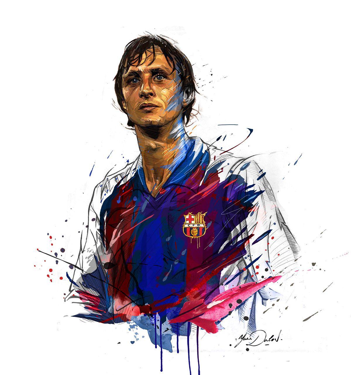 Johan Cruyff Barcelona Wallpaper