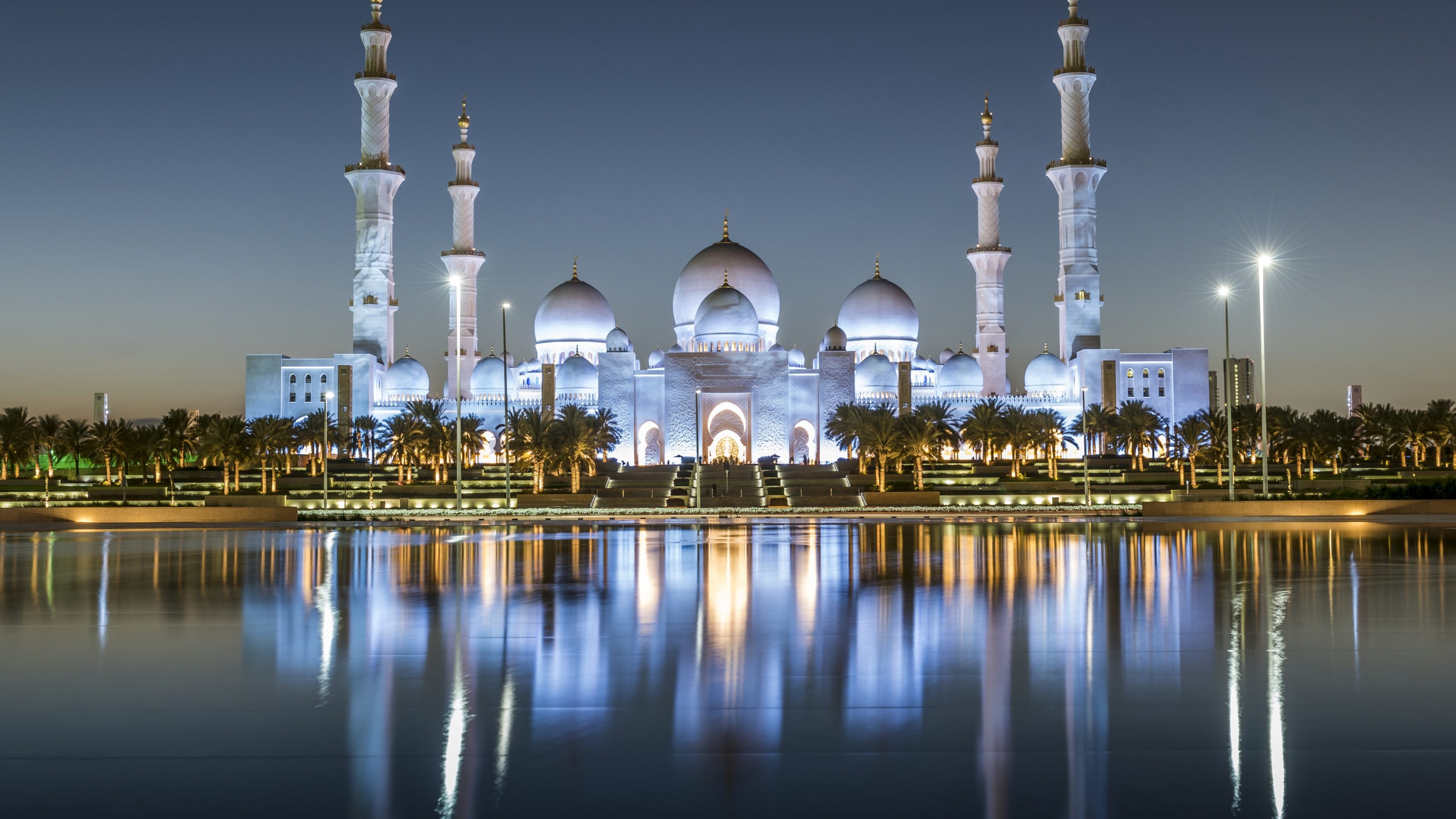 Sheikh Zayed Grand Mosque Center Wallpapers Wallpaper Cave