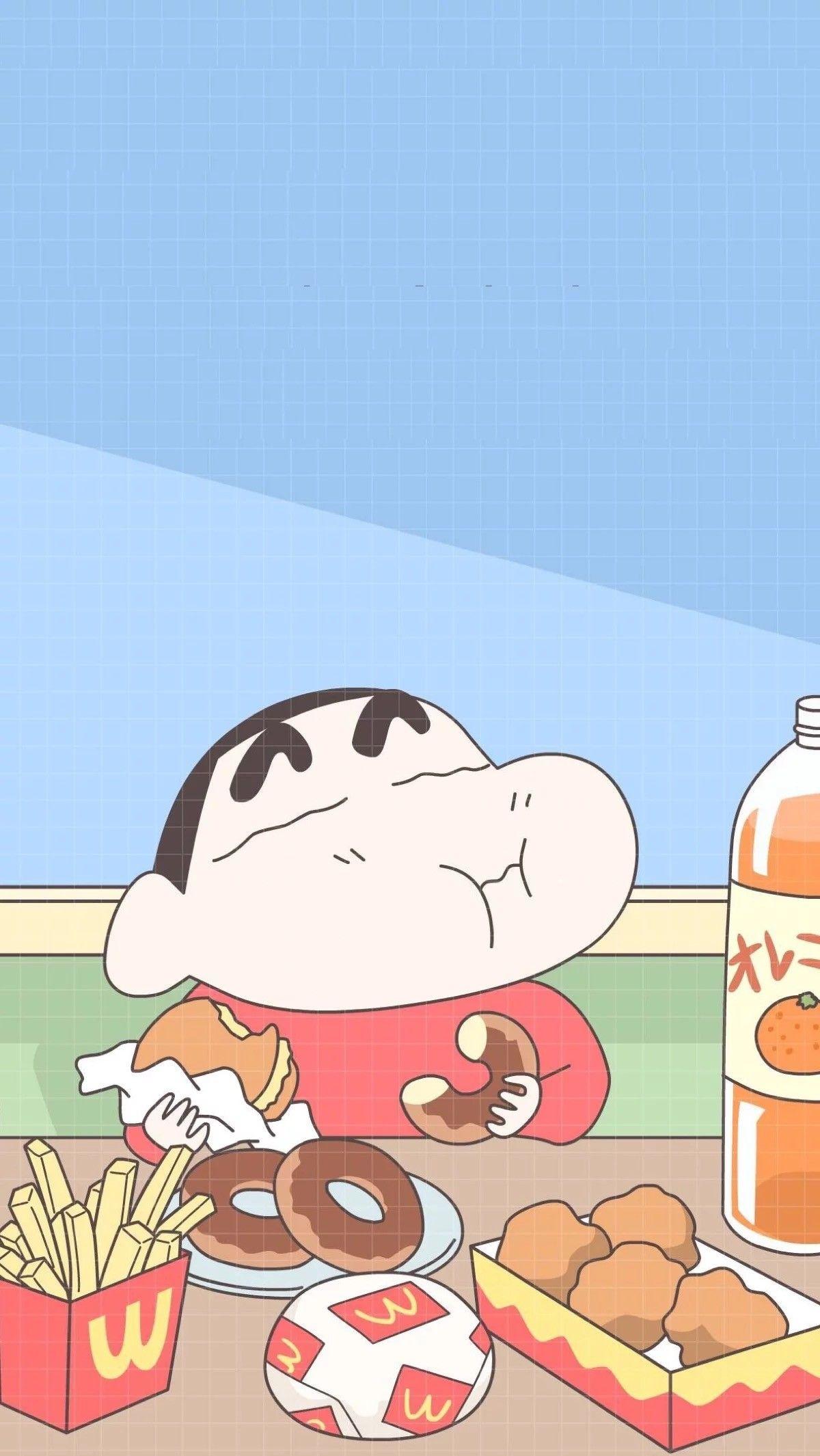 Crayon Shin Chan iPhone Wallpapers Wallpaper Cave