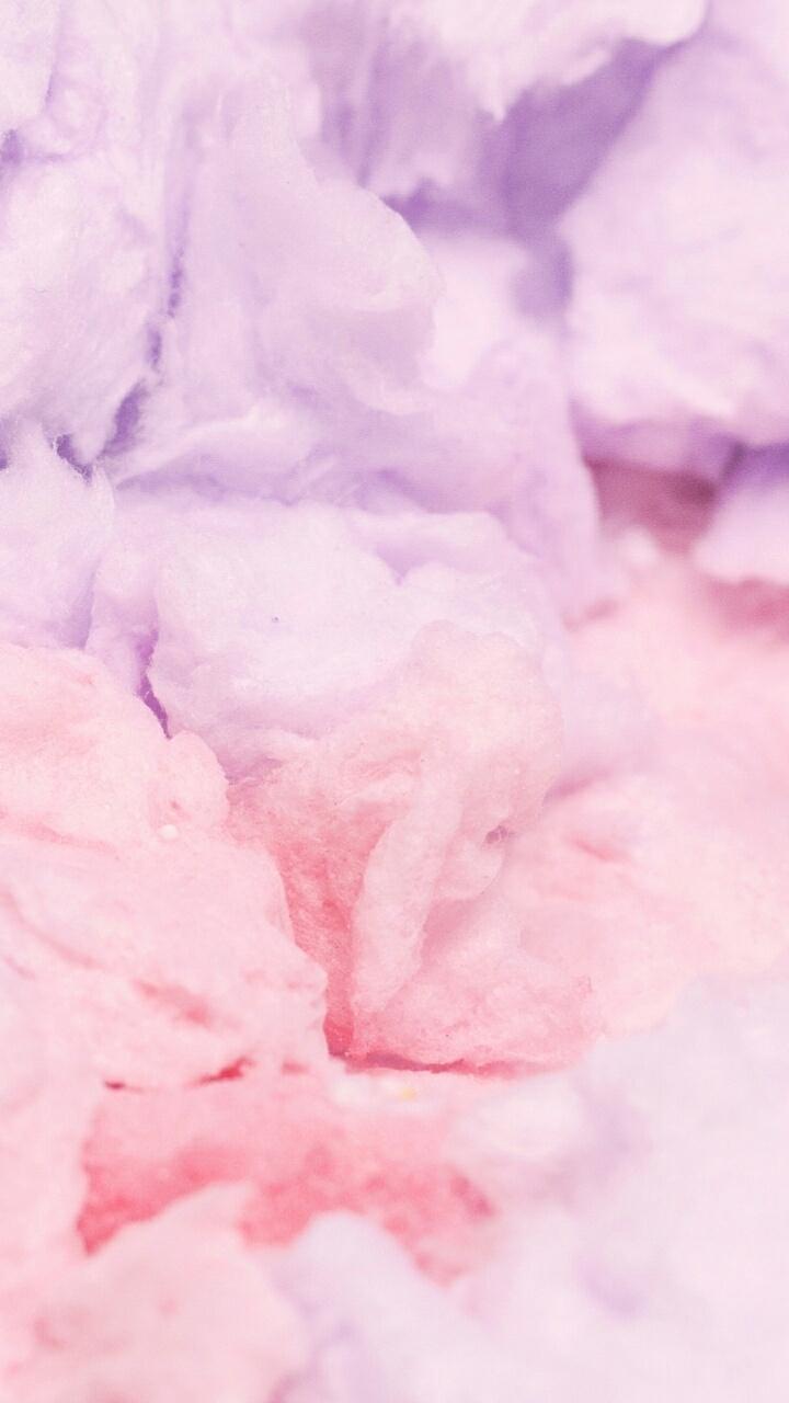 Pink Cotton Candy Wallpaper