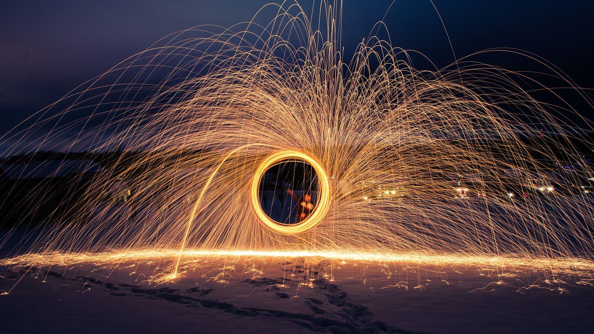 Wire Wool Spinning Photography Wallpapers Wallpaper Cave