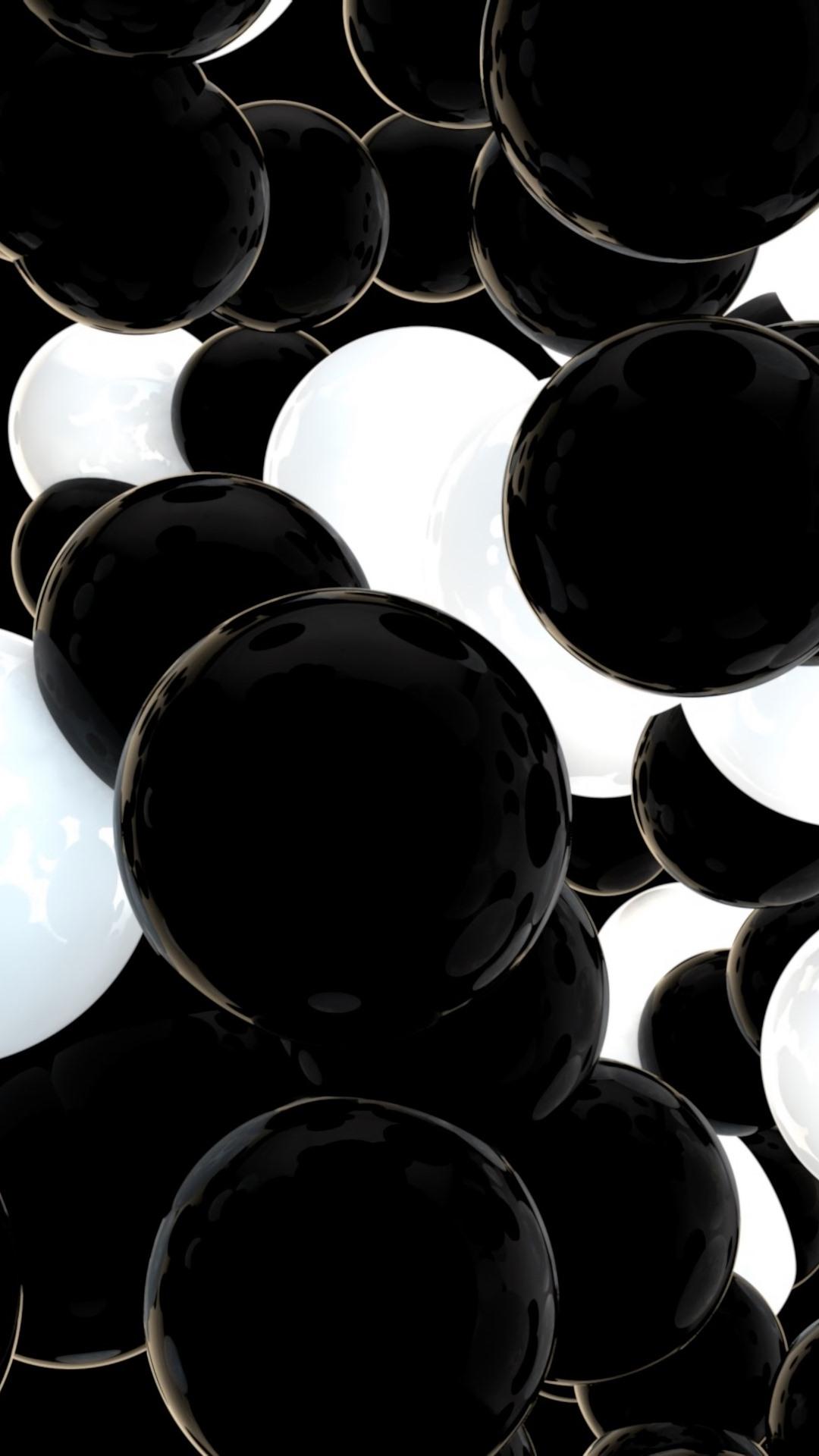 Black And White Balls Wallpapers Wallpaper Cave