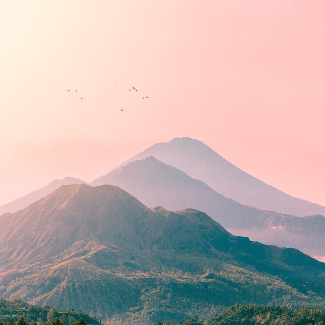 Pink Sky Mountains Wallpapers Wallpaper Cave