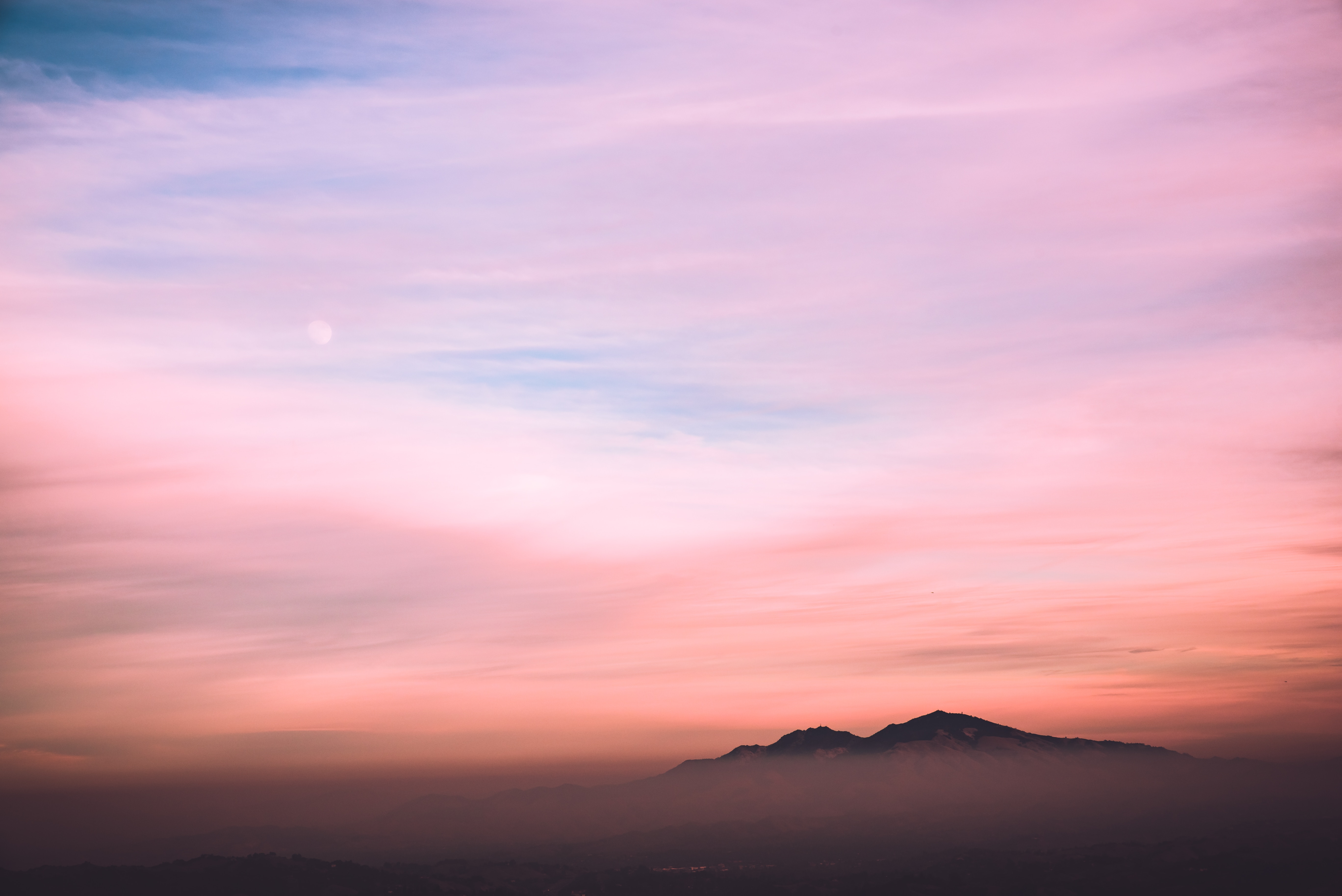 Pink Sky Mountains Wallpapers Wallpaper Cave