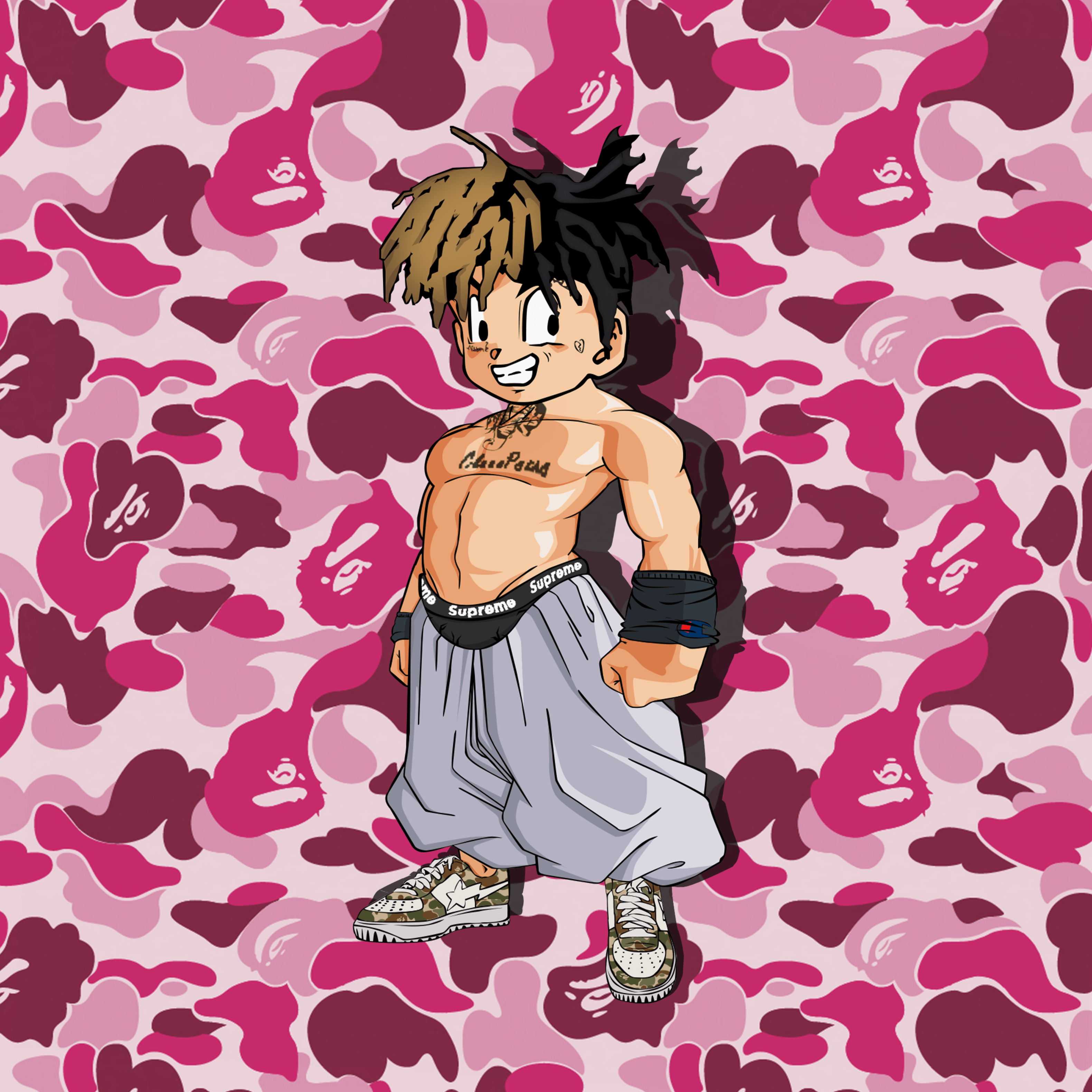 Bape DBZ Wallpapers Wallpaper Cave
