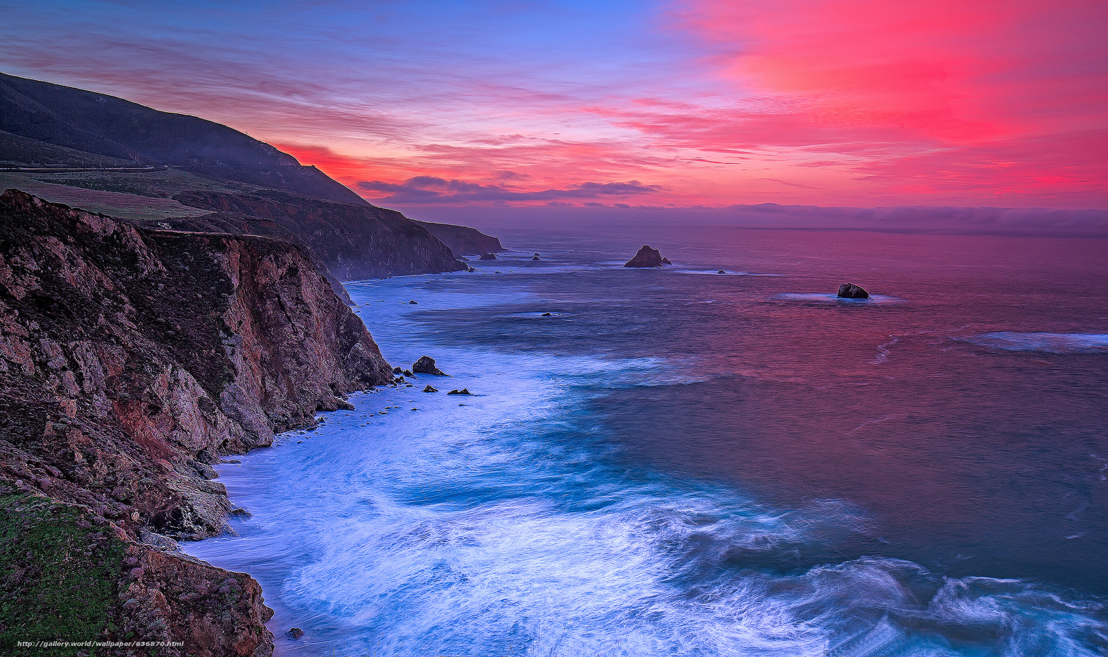 Desktop Big Sur California Wallpapers Wallpaper Cave