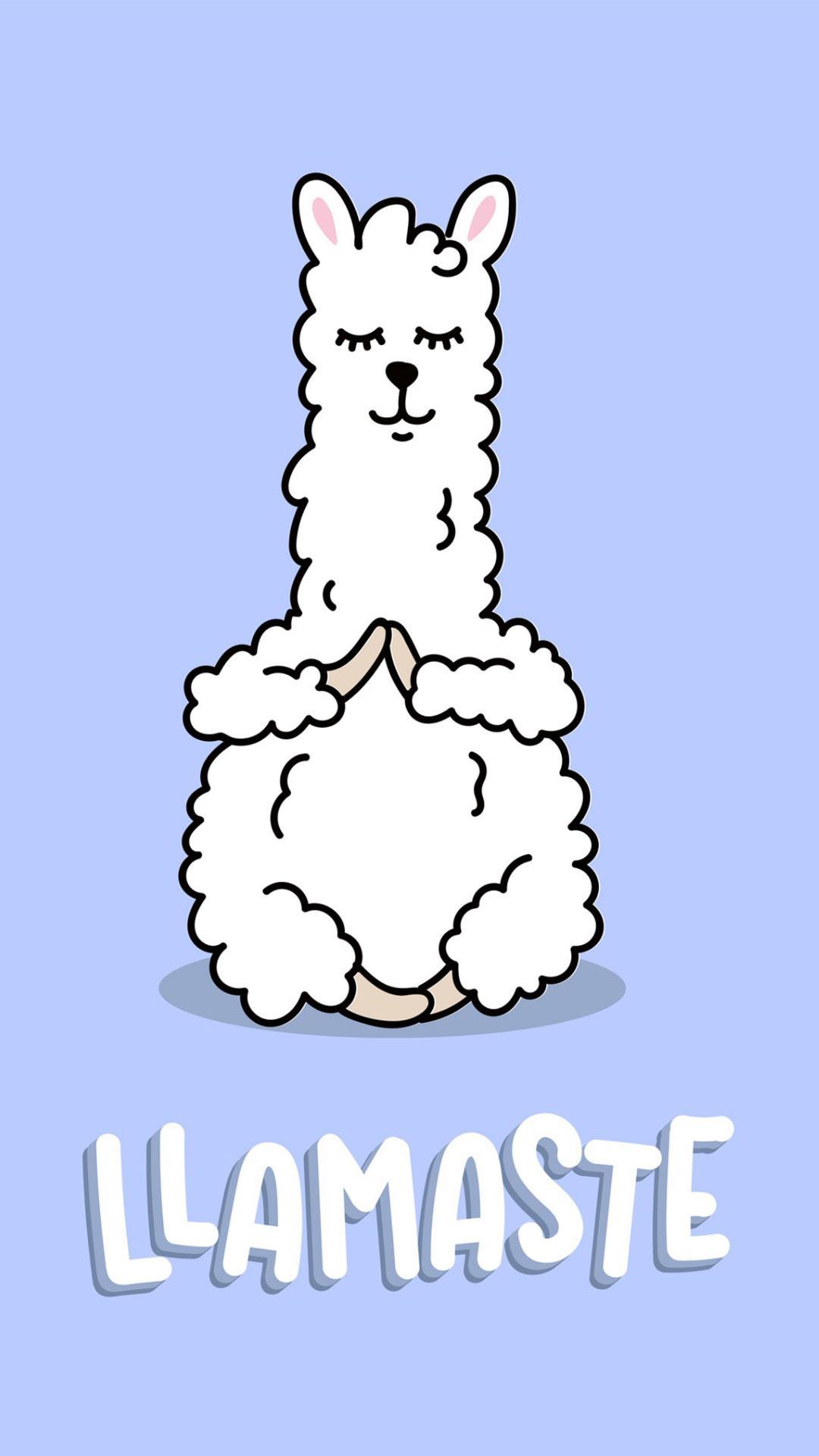 Cute Llama Wallpapers Wallpaper Cave