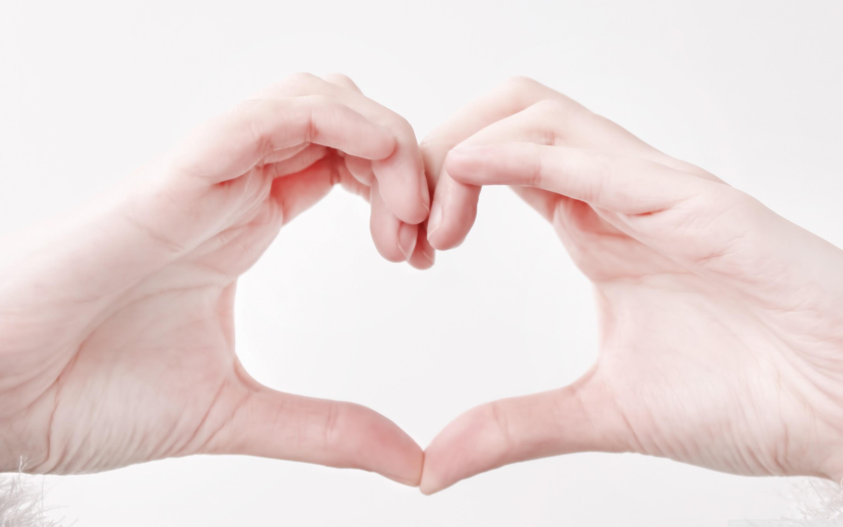 Finger Heart Wallpapers Wallpaper Cave