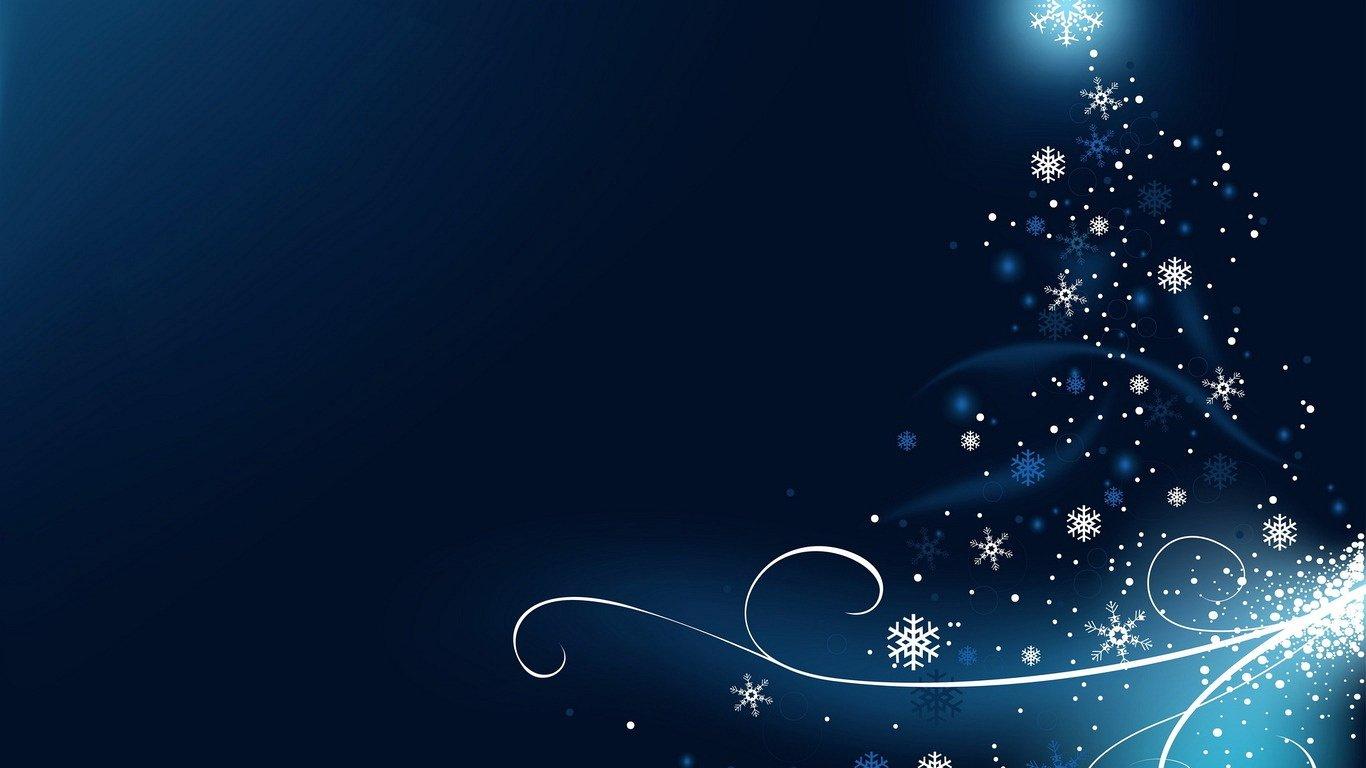 Blue And White Christmas Wallpapers Wallpaper Cave