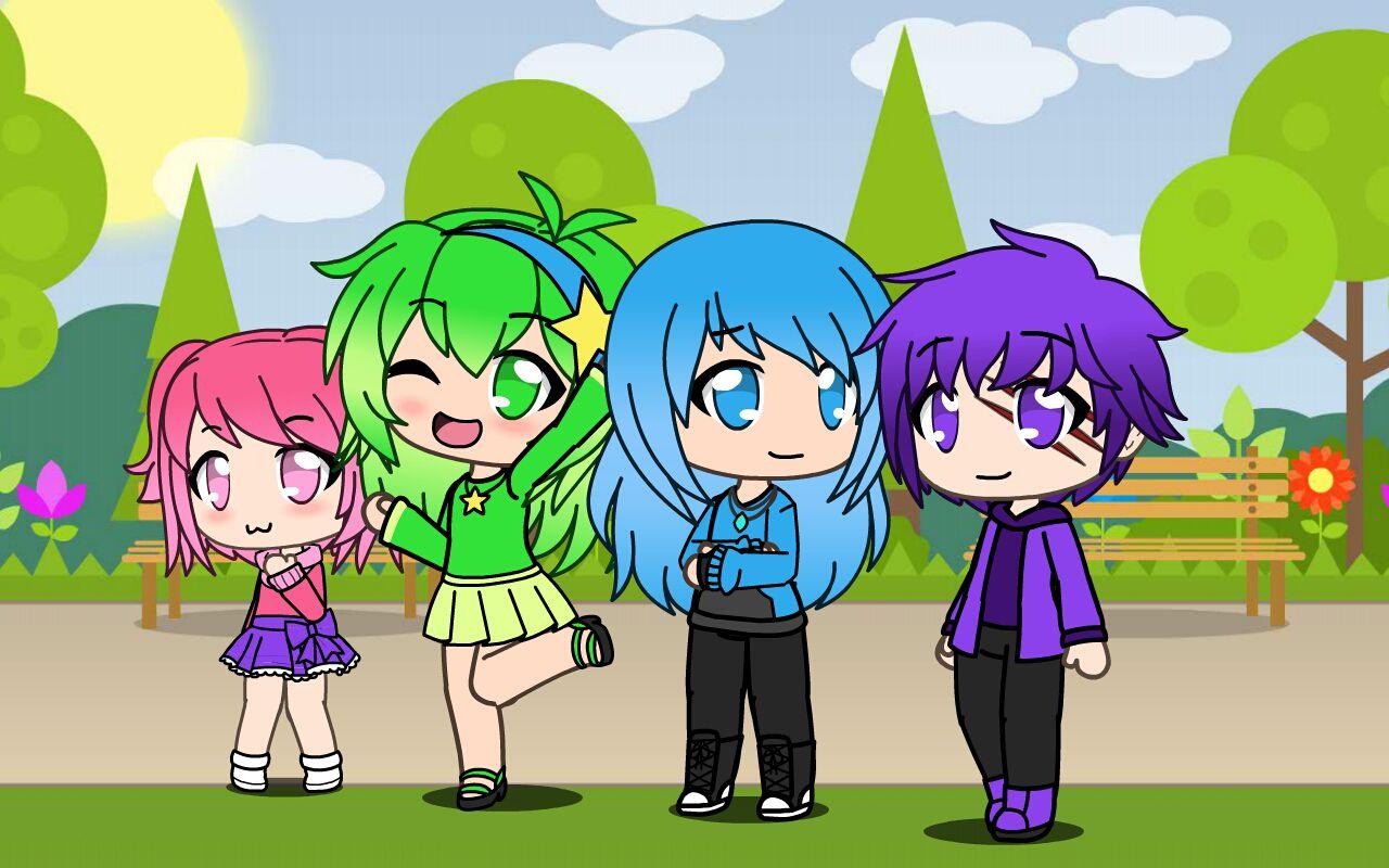 Green Gacha Life Wallpapers Wallpaper Cave