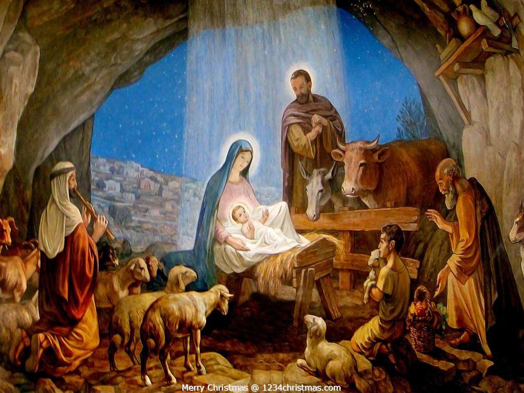 Christmas Crib Wallpapers Wallpaper Cave