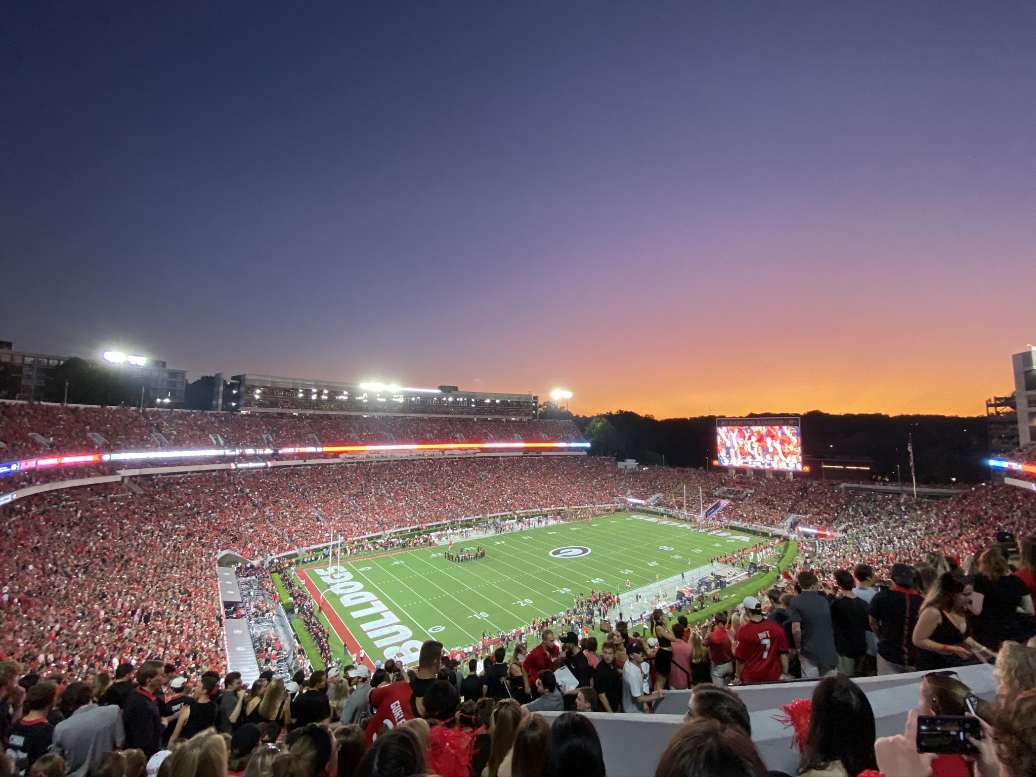 Sanford Stadium Desktop Wallpapers Wallpaper Cave