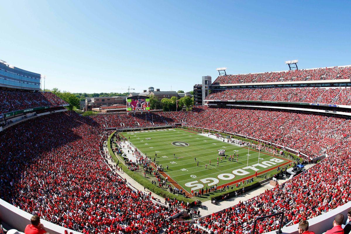 Sanford Stadium Desktop Wallpapers Wallpaper Cave