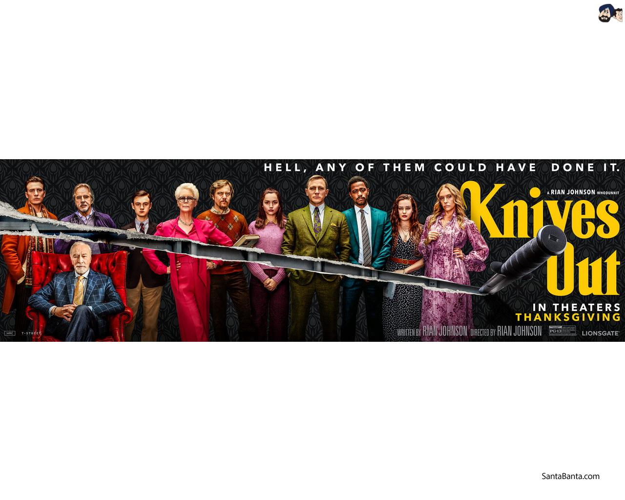 Knives Out Movie Wallpapers Wallpaper Cave