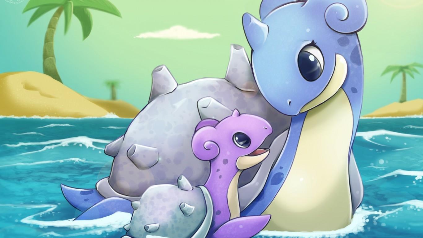 Lapras Desktop Wallpapers Wallpaper Cave