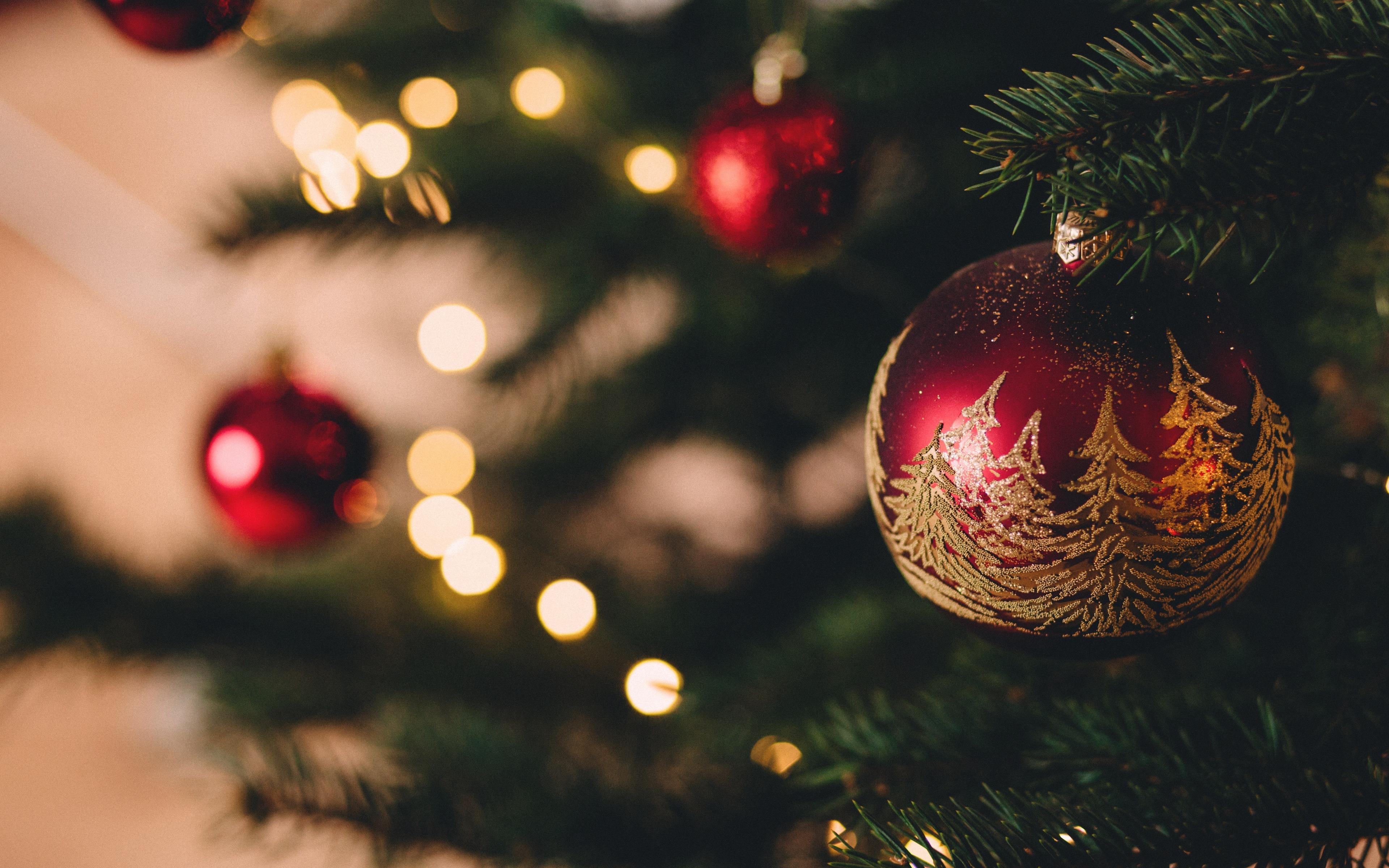 Christmas Balls 4k Wallpapers Wallpaper Cave