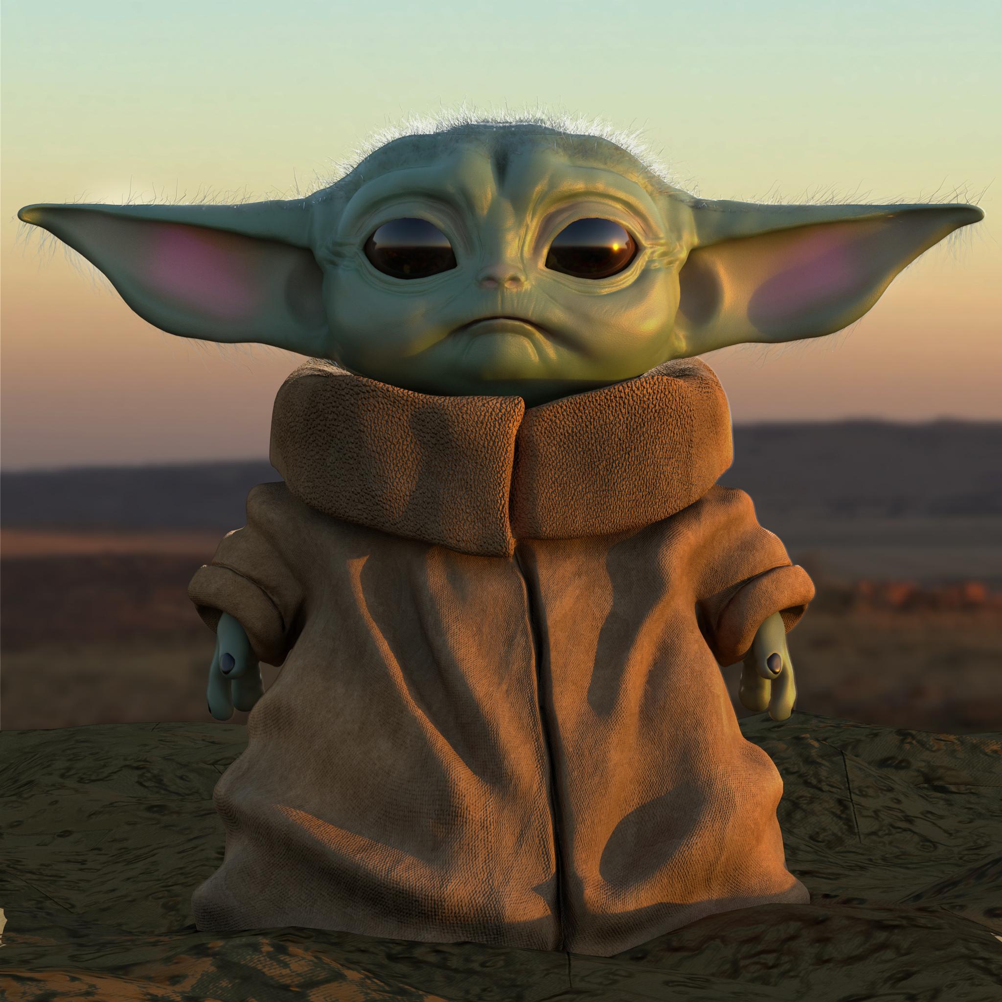 Baby Yoda Iphone Wallpaper