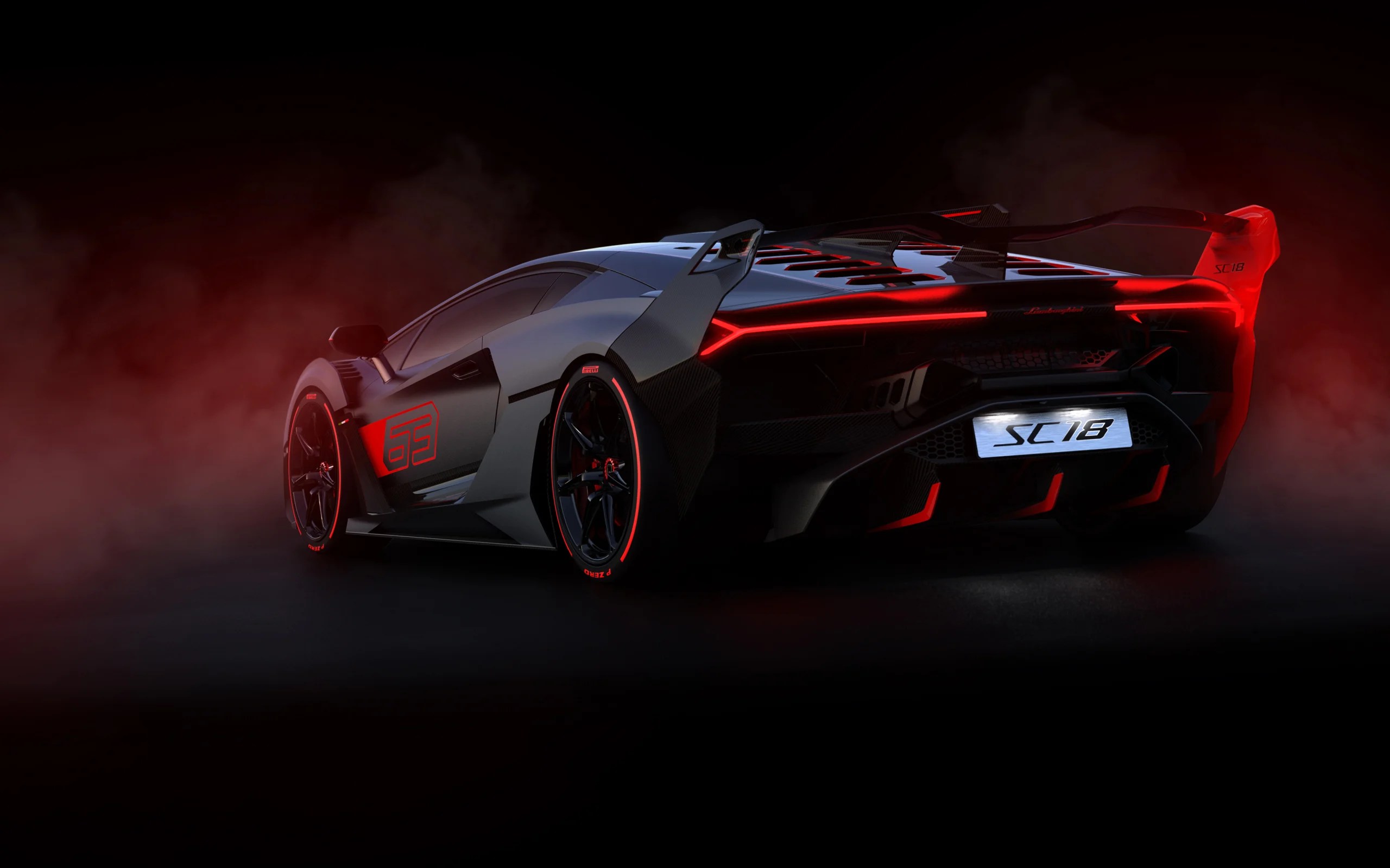 Black And Red Lambo Wallpapers Wallpaper Cave