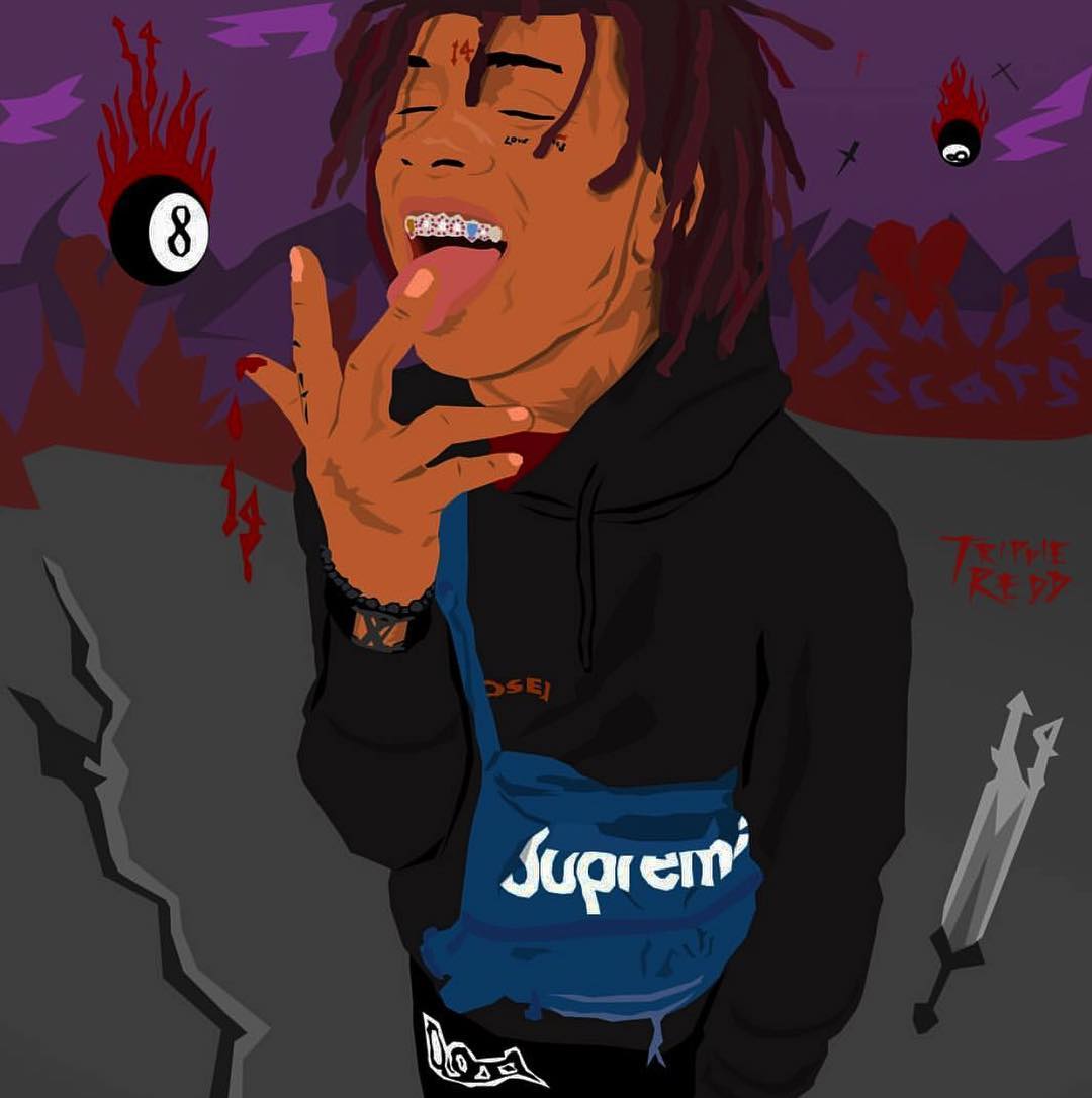 Trippie Redd Anime Wallpapers Wallpaper Cave