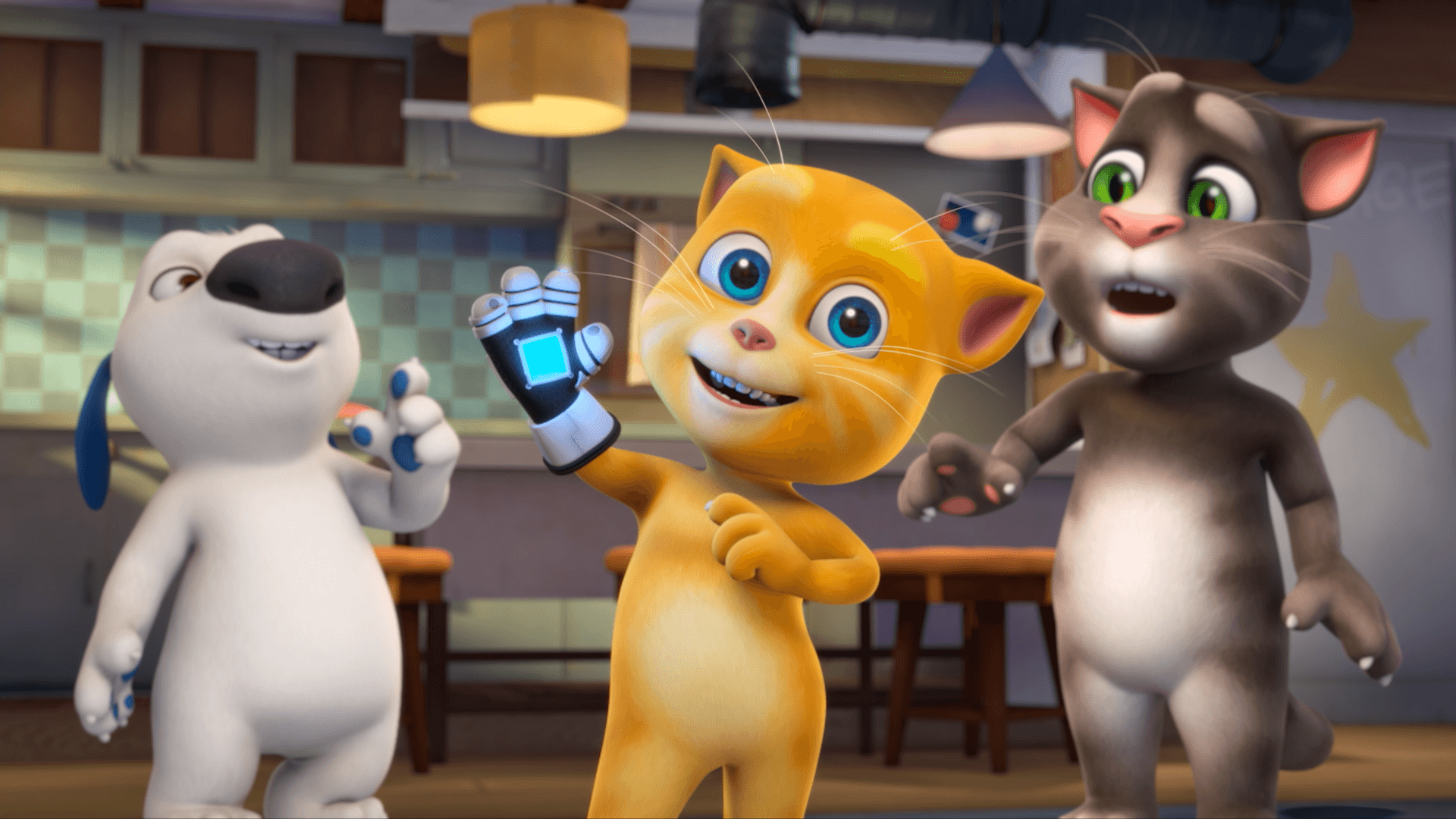 Talking Tom And Friends Wallpapers Wallpaper Cave