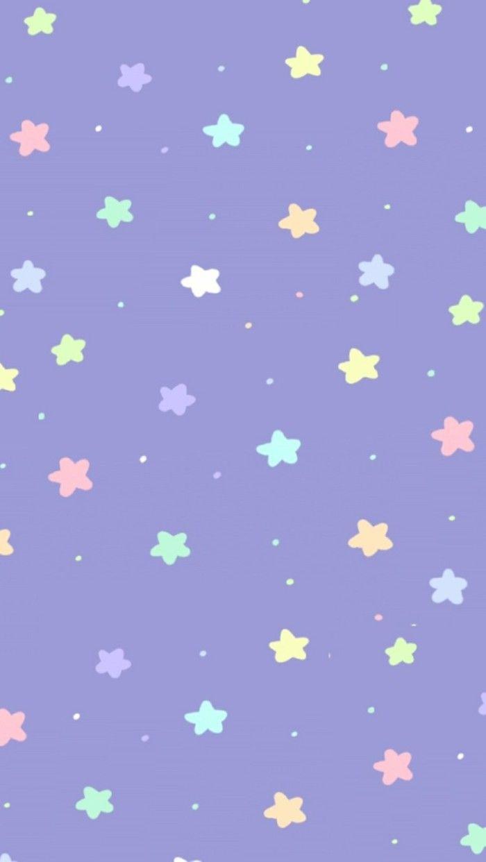 Kawaii Pixel Purple Wallpapers Wallpaper Cave