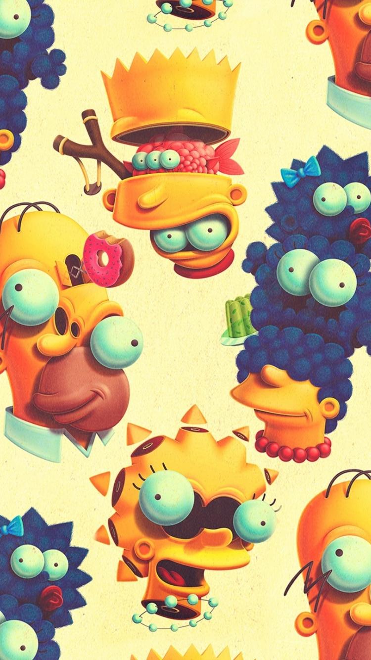 Simpsons iPhone Wallpapers Wallpaper Cave