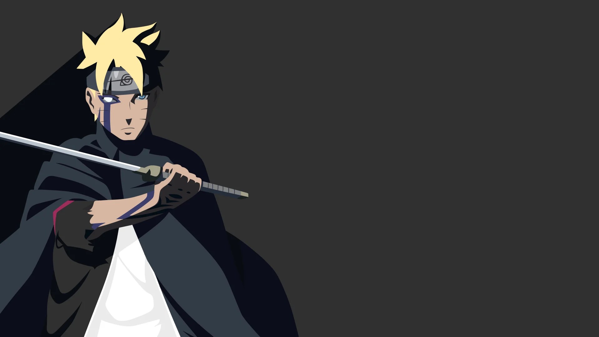 Naruto Minimalist Black Wallpapers Wallpaper Cave