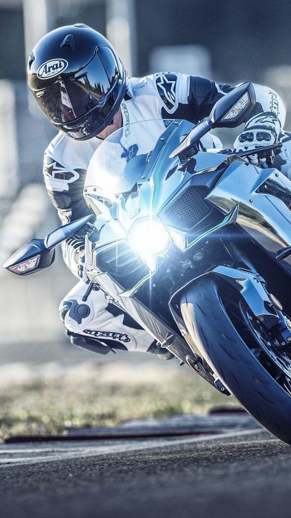 Kawasaki H2r Mobile Wallpapers Wallpaper Cave