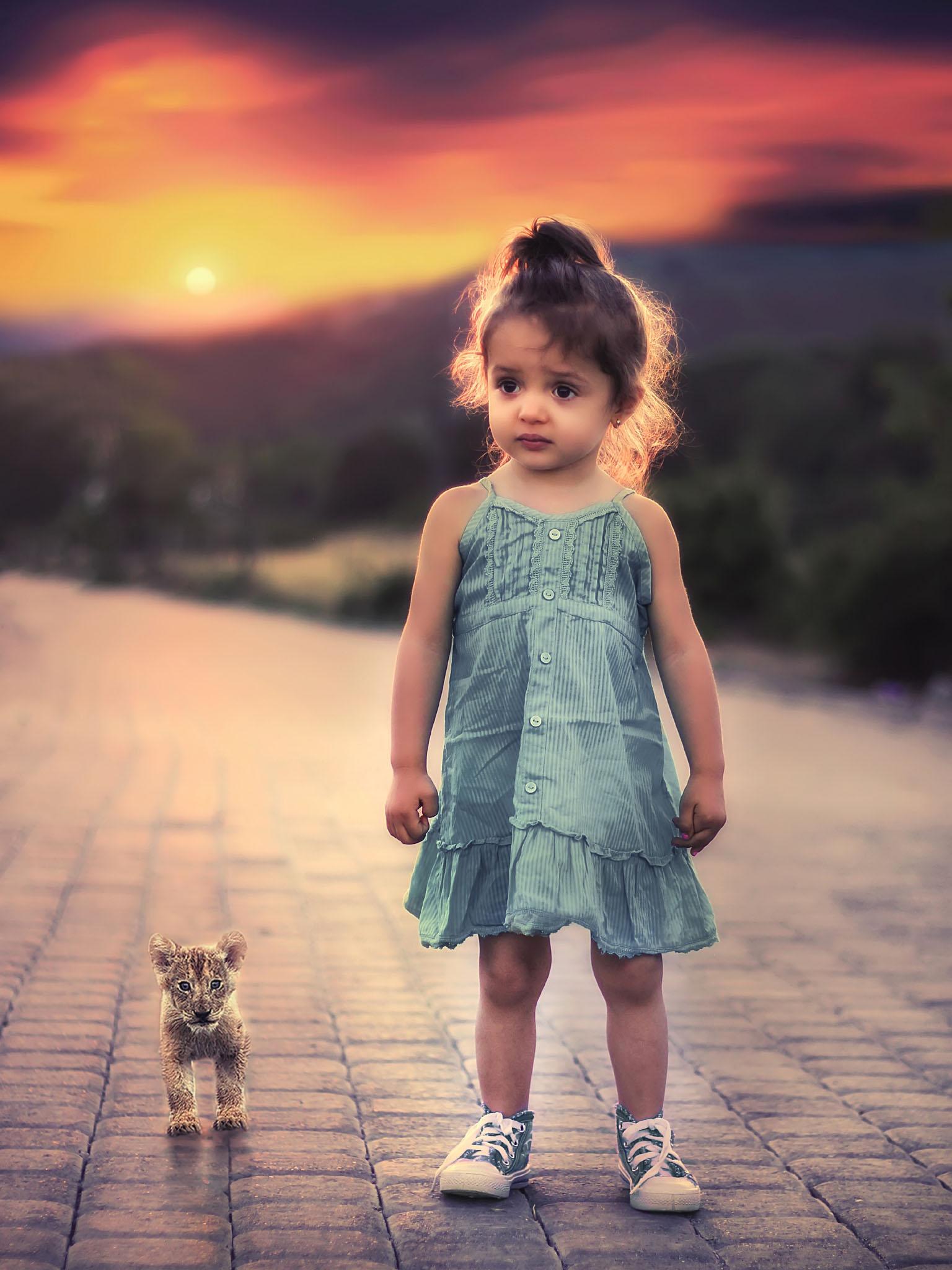 Beauty Small Girl Mobile Wallpapers Wallpaper Cave